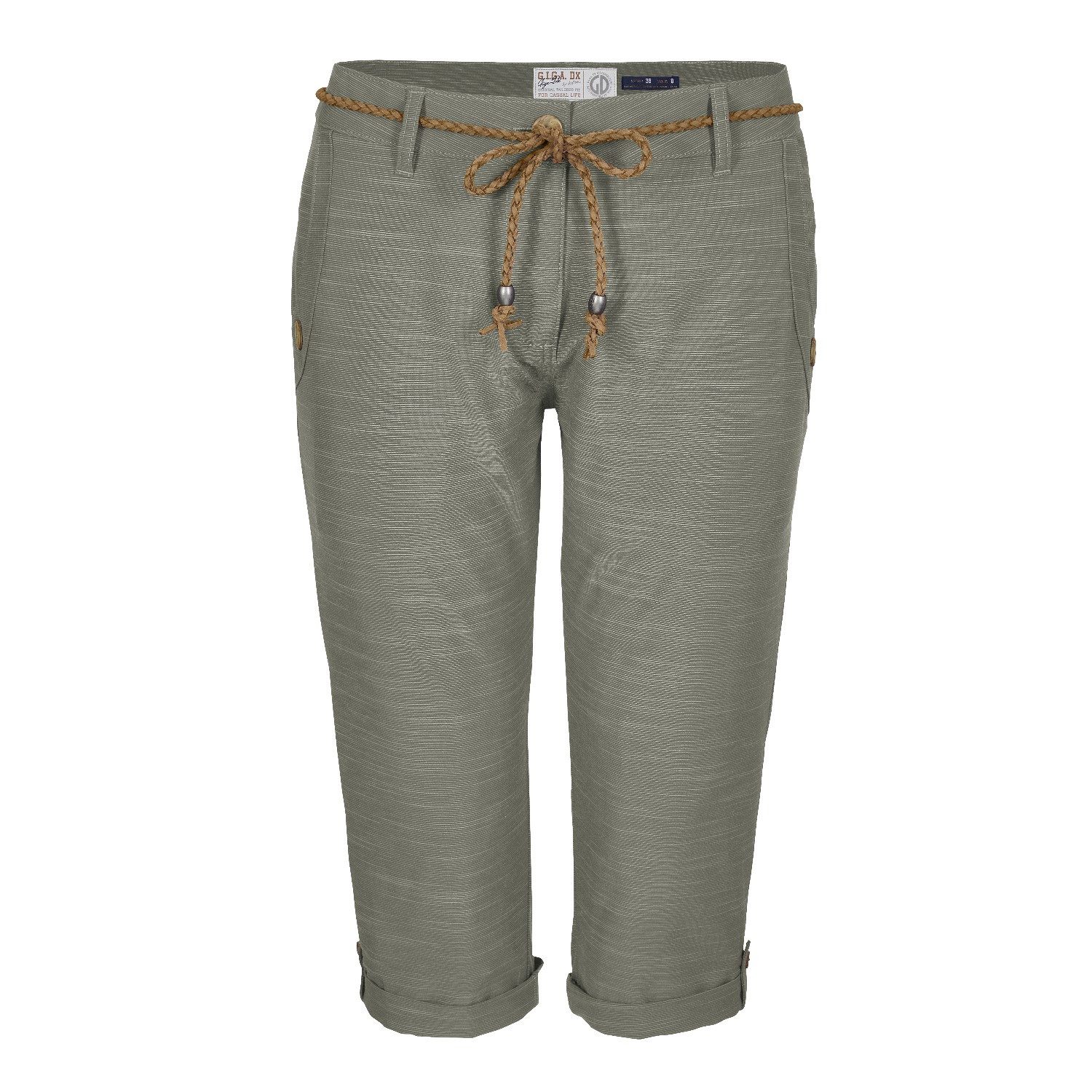 Outdoorhose Caprihose mit Gürtel