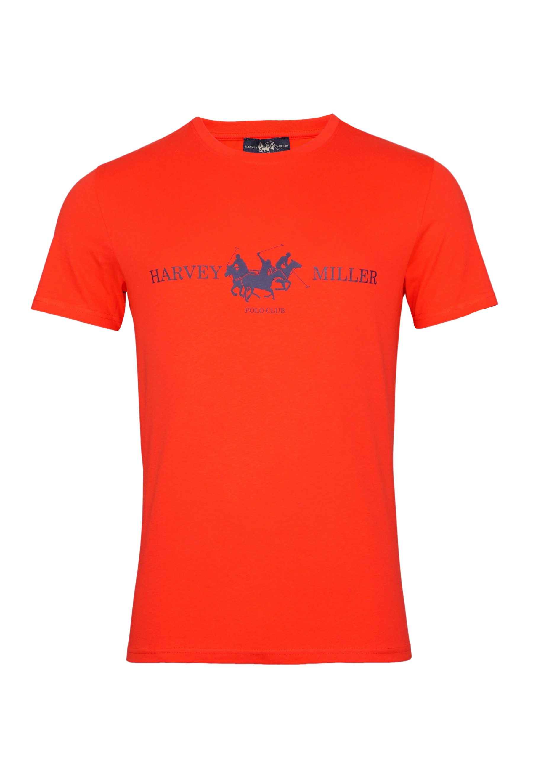 Harvey Miller T-Shirt T-Shirt Kurzarmshirt Polo-Club günstig online kaufen