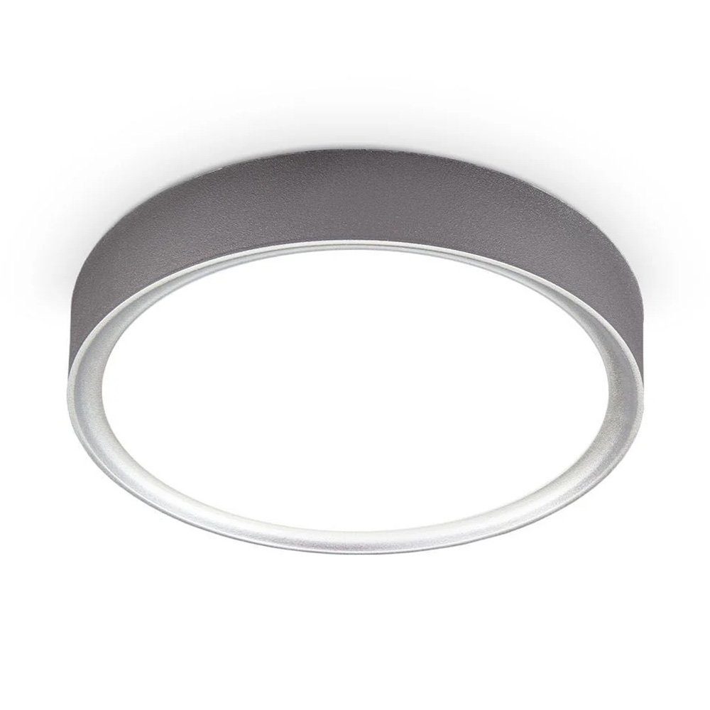 LED-Leuchtmittel B.K.Licht LED Deckenleuchte Silber rund günstig online kaufen