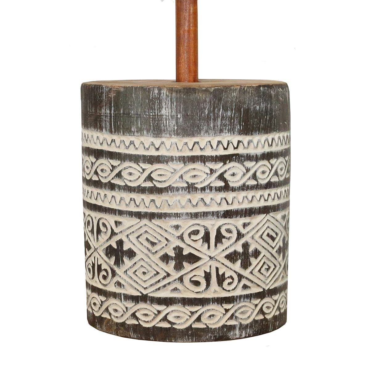Oriental Galerie Sonnenschirm Runder Schirmständer Holz günstig online kaufen
