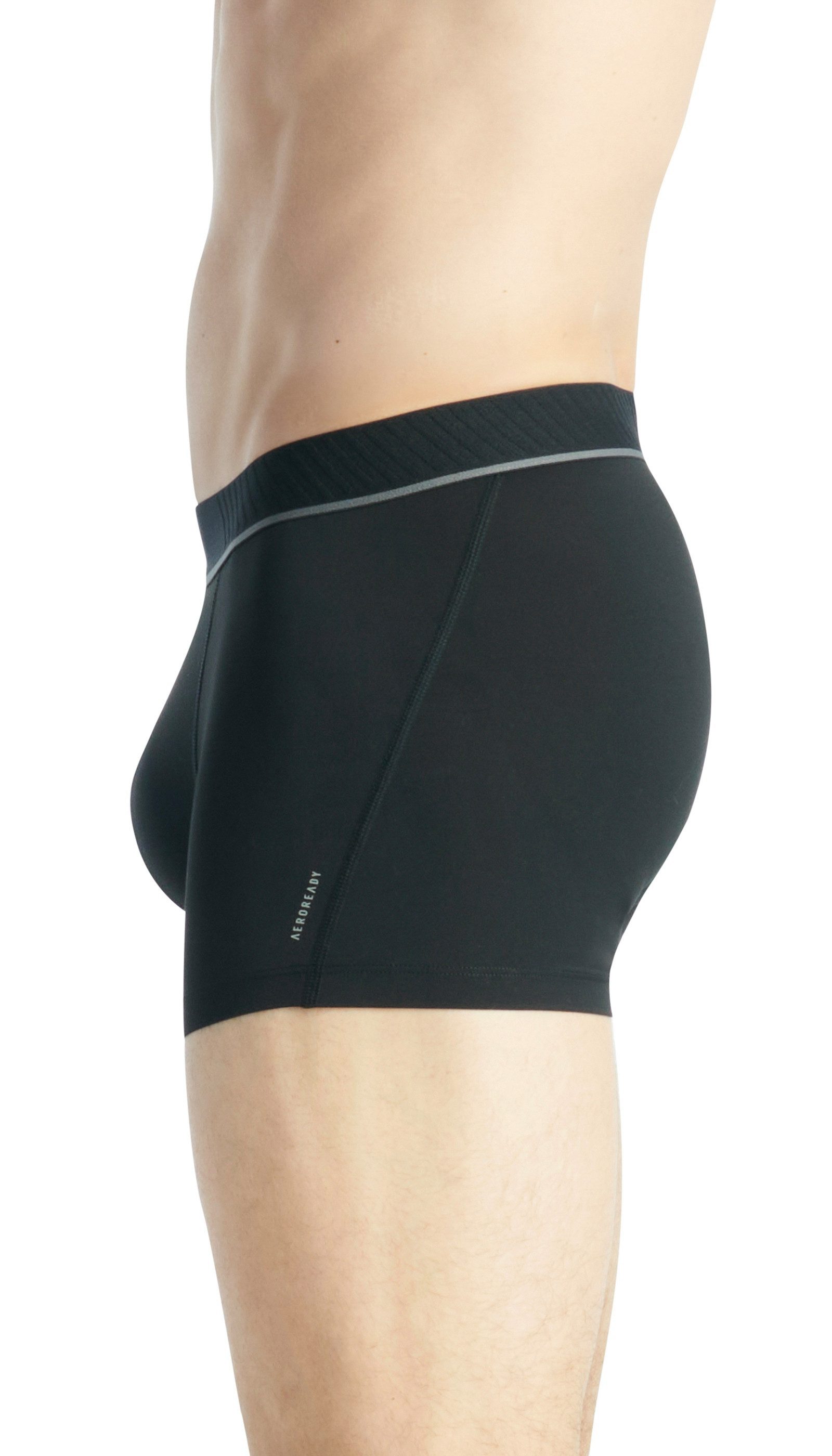 adidas Sportswear Trunk Active Micro Flex (3er Pack) elastischer Bund, weich, Mikrofaser, ohne Eingriff