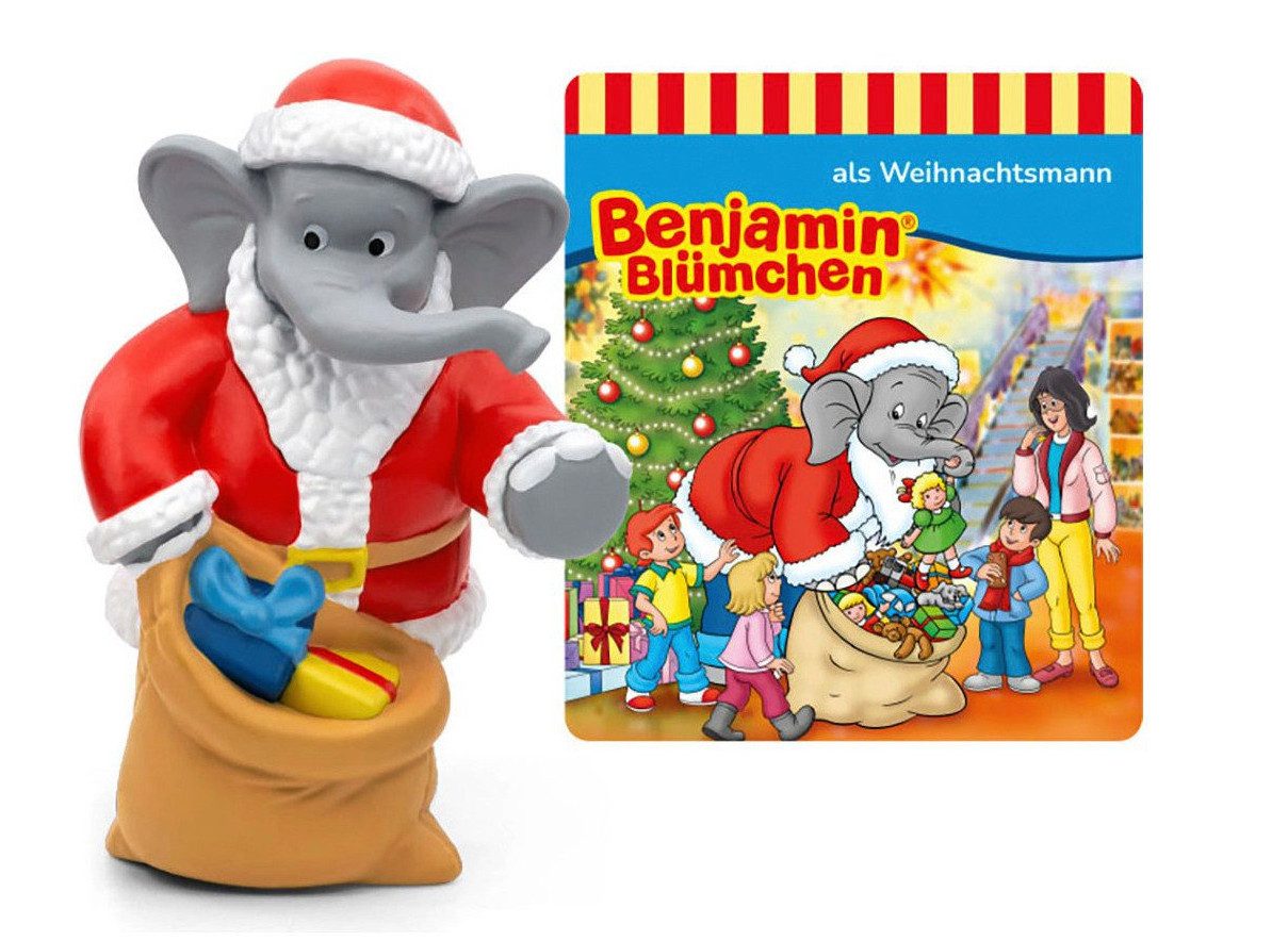 tonies Hörspielfigur Benjamin Blümchen als Weihnachtsmann