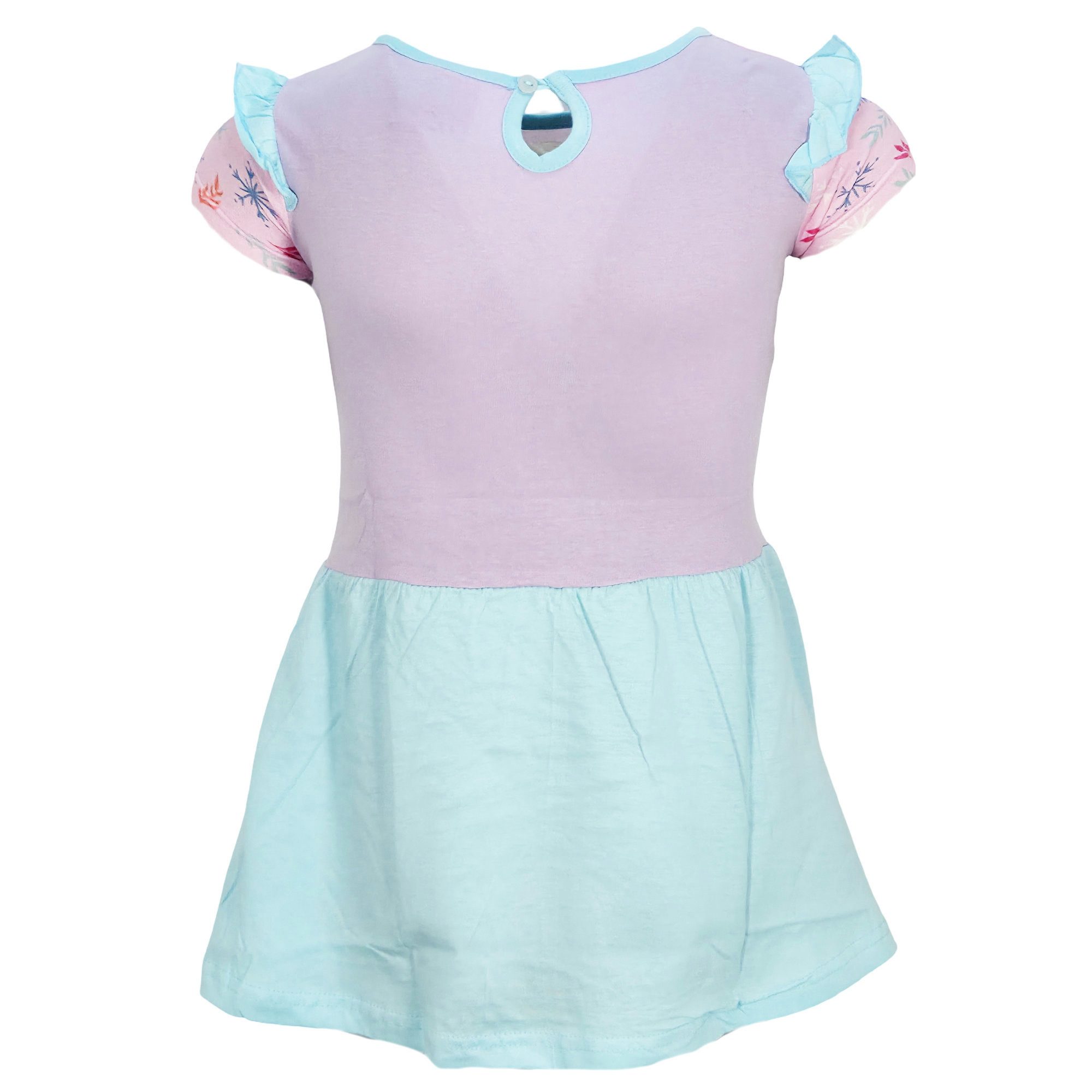 Disney Sommerkleid Disney Die EIskönigin Elsa Kinder Mädchen Sommerkleid Kleid 100% Baumwolle, Gr. 98 bis 128