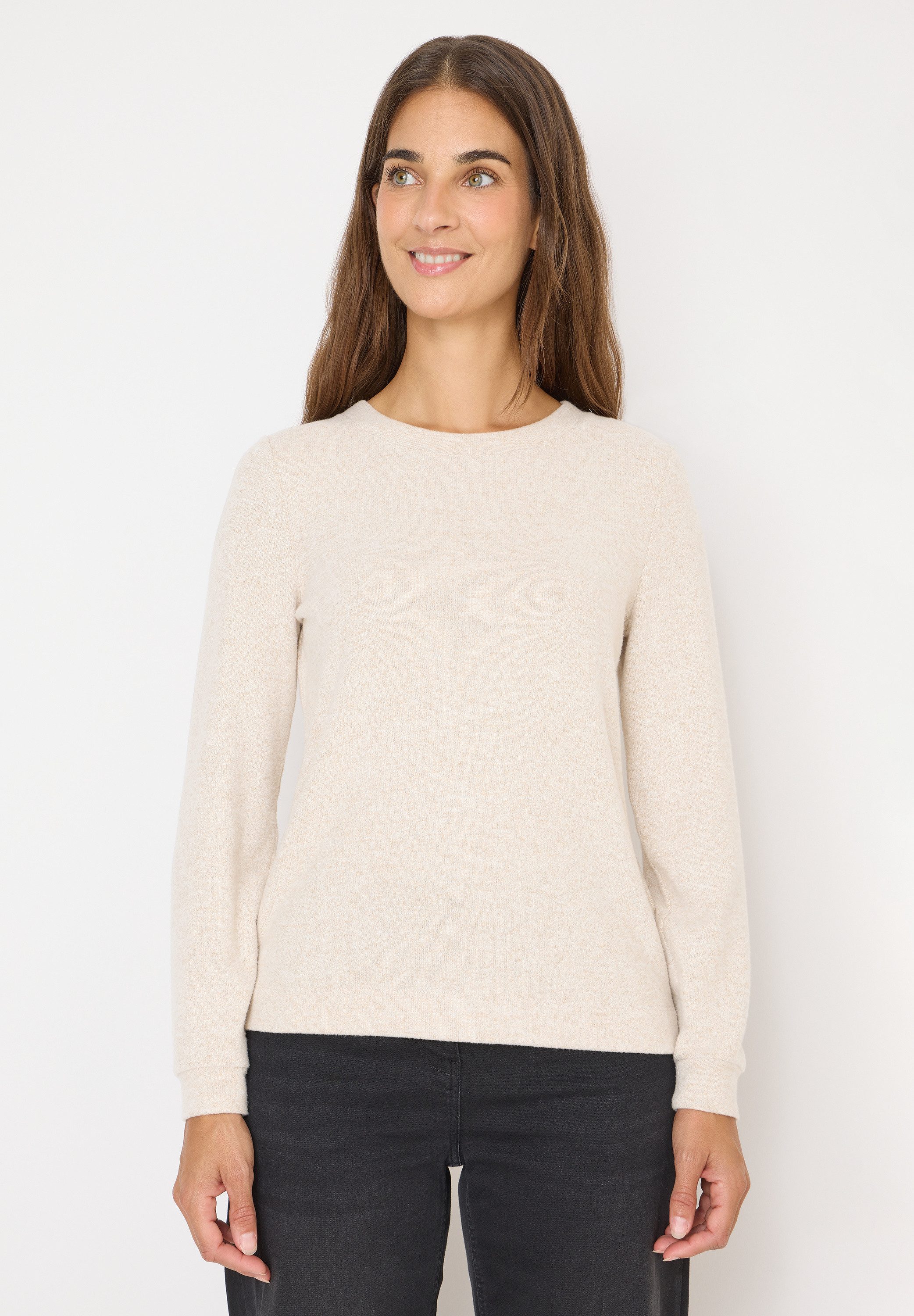 CECIL Langarmshirt mit Rundhalsausschnitt