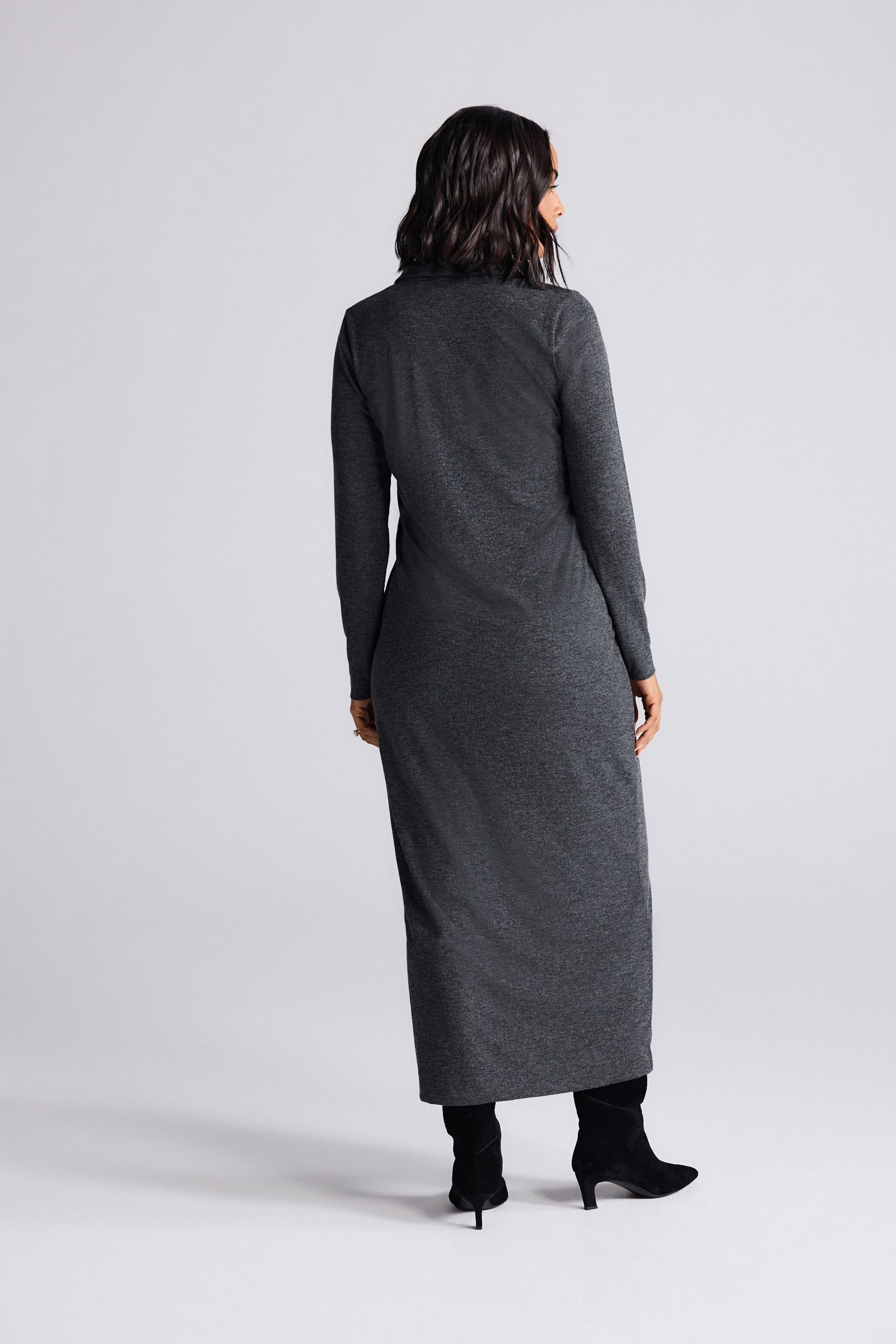 Next Maxikleid Maxikleid mit langen Ärmeln günstig online kaufen