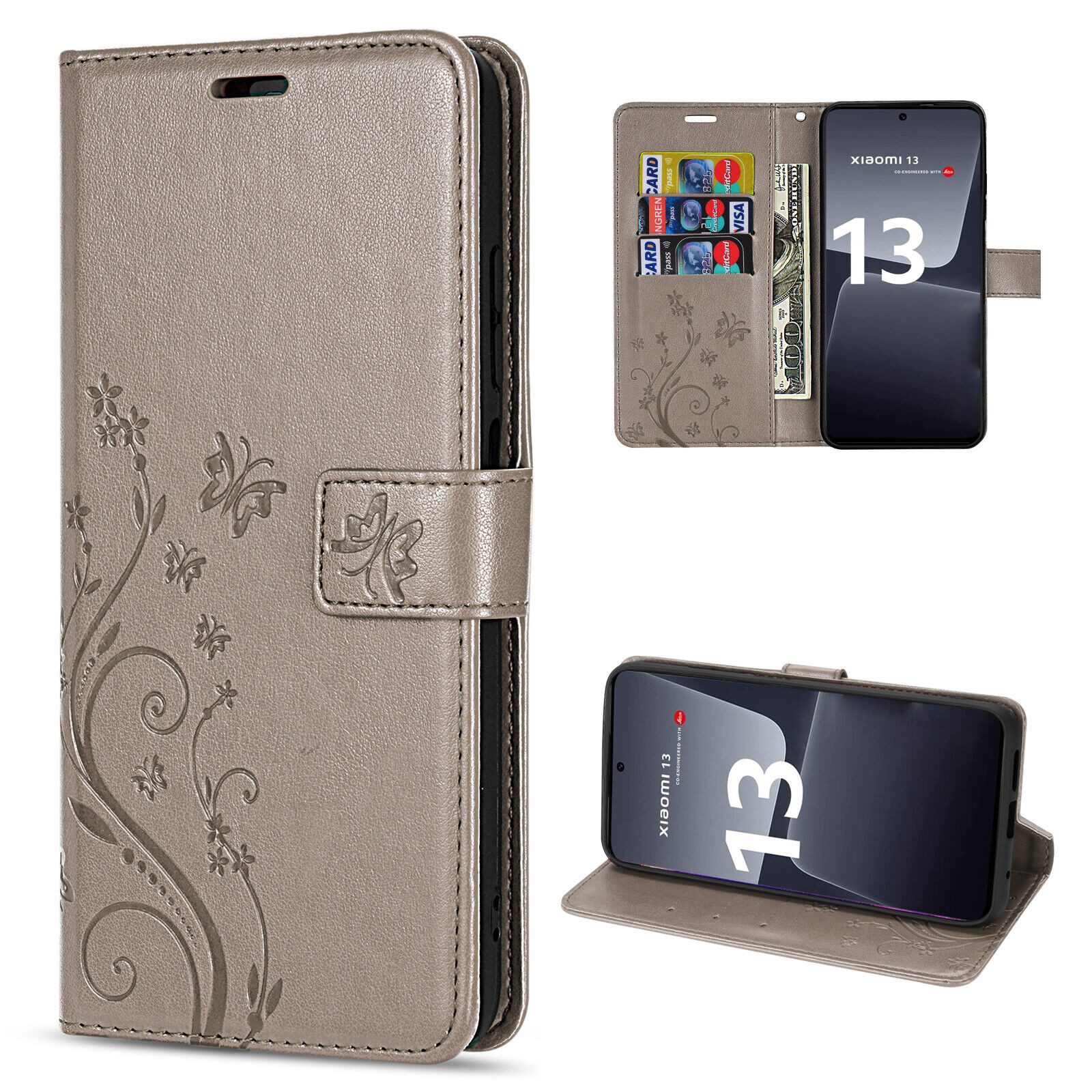 Handyhülle Handytasche für Xiaomi 13 Schutzhülle Klapphülle