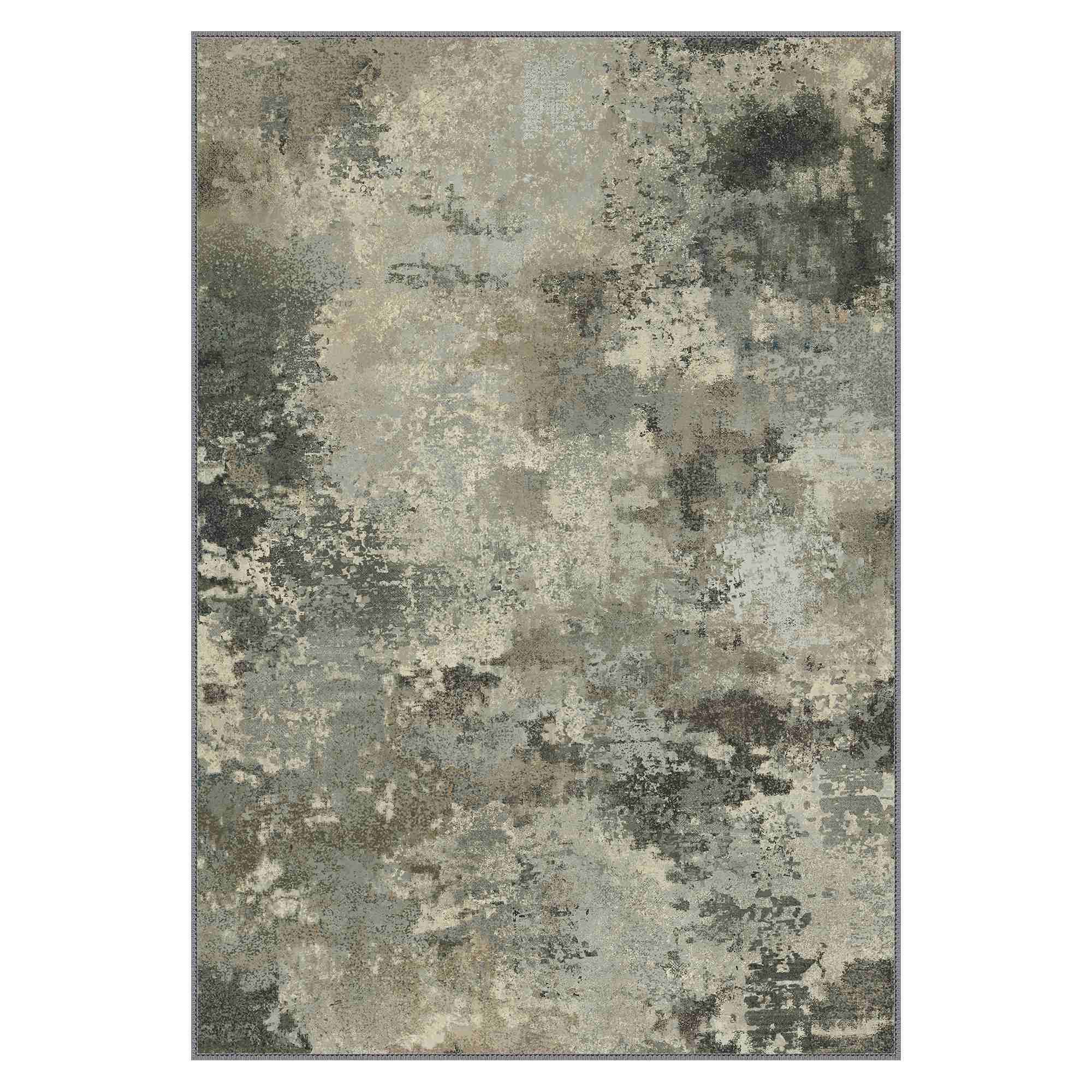 Teppich Wohnzimmer Teppich, Boho Vintage, waschbar, rutschfest