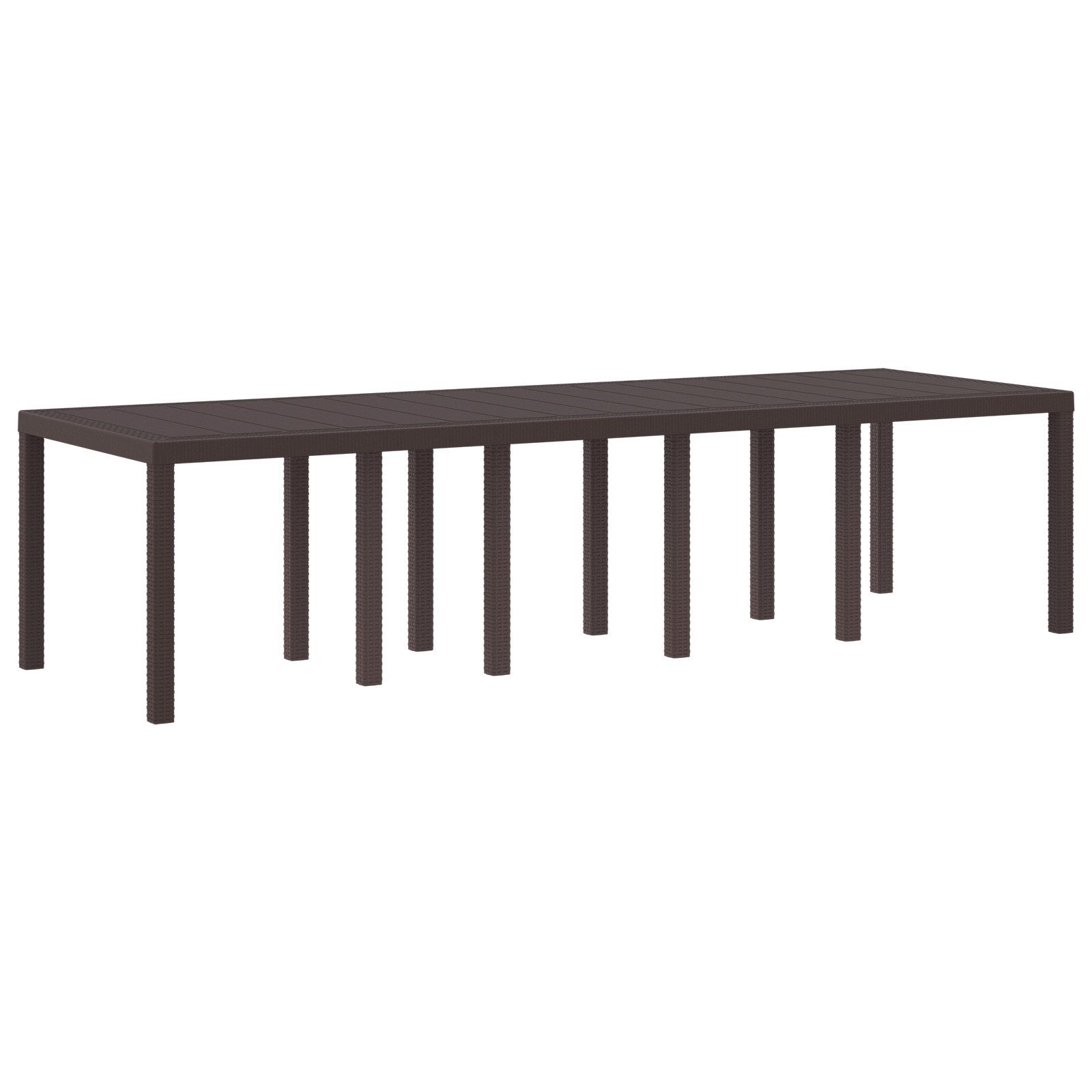 vidaXL Gartentisch Gartentisch braun 300x100x73 cm günstig online kaufen