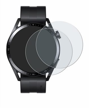 BROTECT Schutzfolie für Huawei Watch GT 3 (46 mm), Displayschutzfolie, 2 Stück, Folie matt entspiegelt