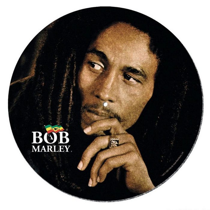 PYRAMID Merchandise-Figur Bob Marley Plattenteller auflage Record Slip Mat