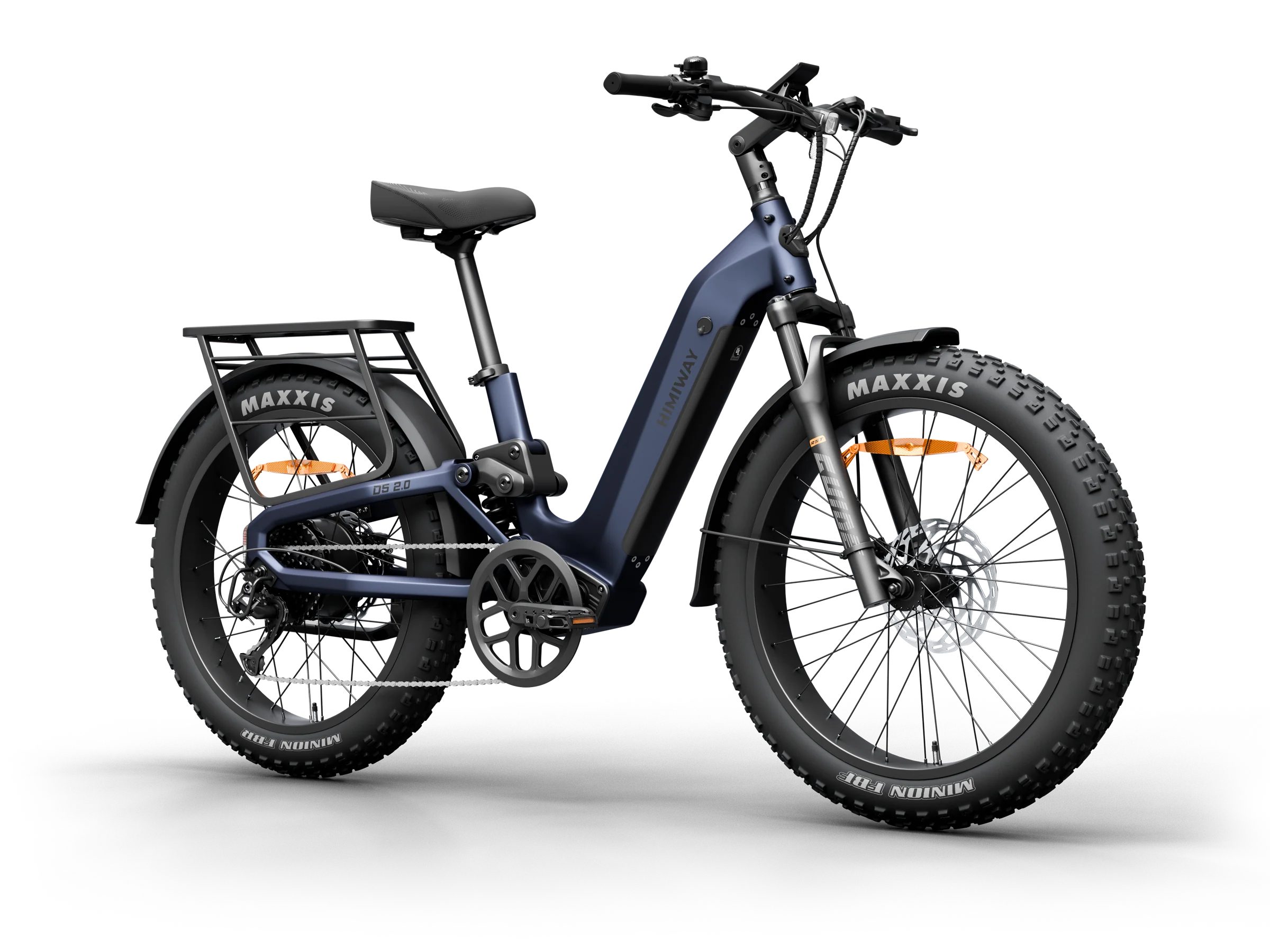 DOTMALL E-Bike Cityrad D5 2.0 E-Bike 26"x4.0" Vollfederung 48V 15Ah Akku SHIMANO 8-Gang, 8 Gang, Heckmotor, 720 Wh