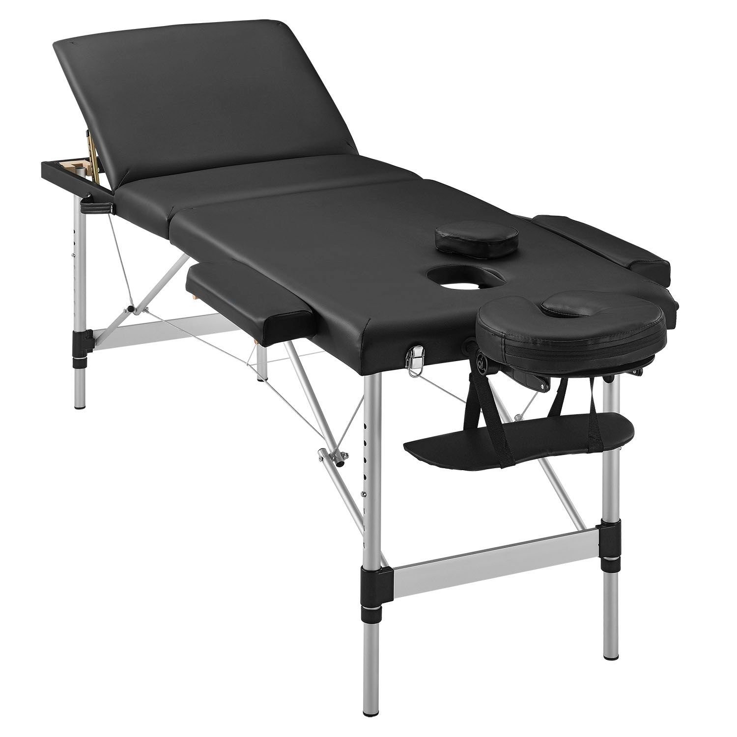 MT Massage Gesichts-Wiege Für Massageliegen - Ergonomisch, Höhenverstellbar, Mit Aromatherapie-Pod