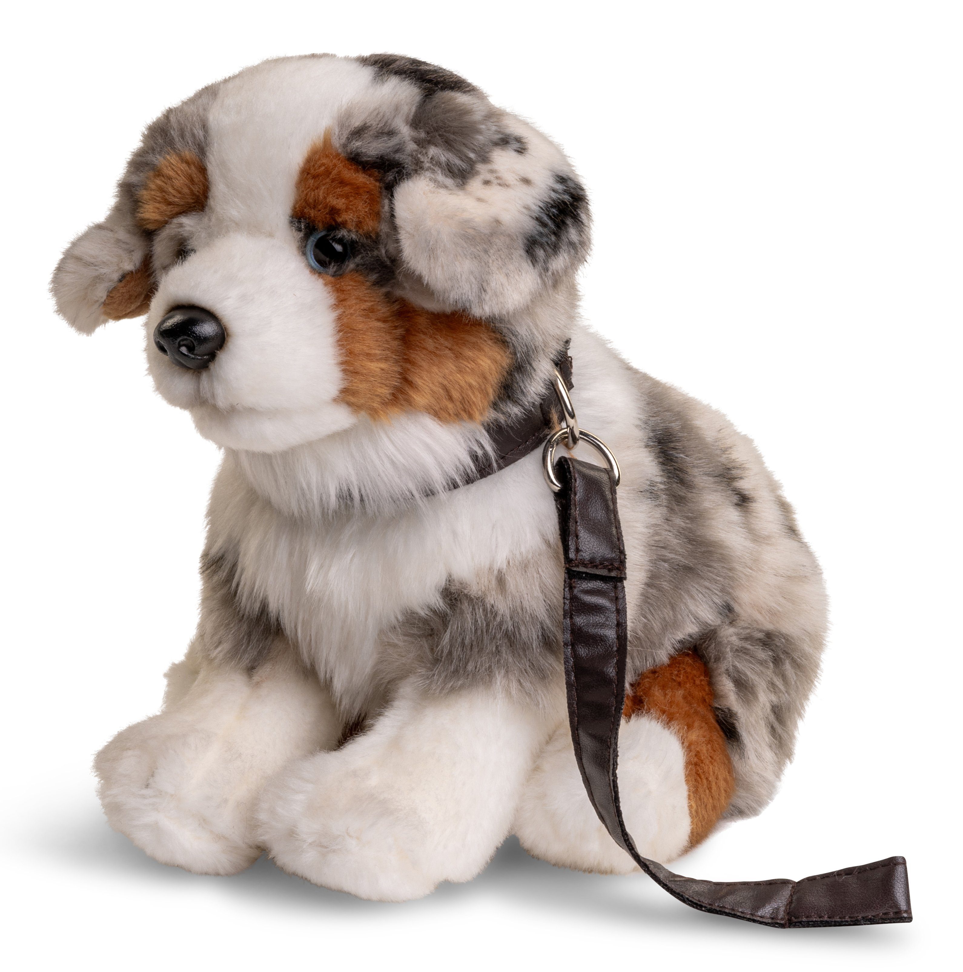 Uni-Toys Kuscheltier Australischer Schäferhund, 22 cm - m/o Leine - Plüsch- günstig online kaufen