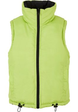 URBAN CLASSICS Steppweste Urban Classics Damen Ladies Reversible Cropped Puffer Vest