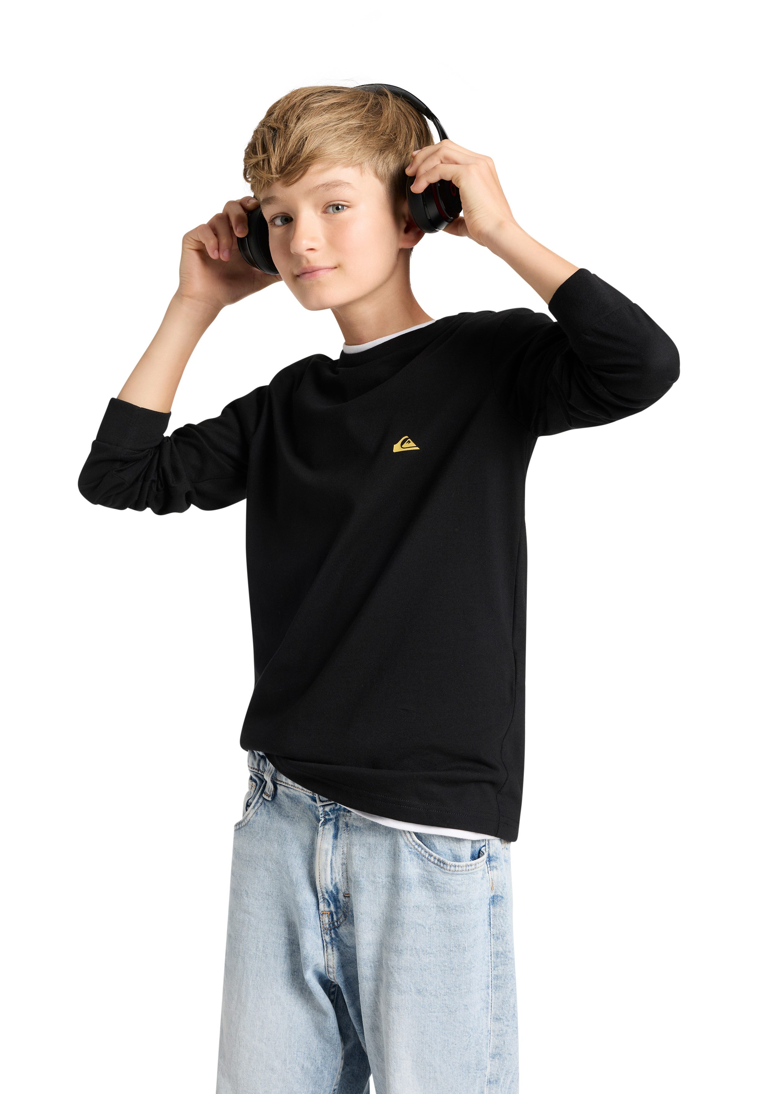 Quiksilver Longsleeve POST IT MININOON LS PACK YTH (2-tlg) für Kinder und Jugendliche, sportlicher Stil