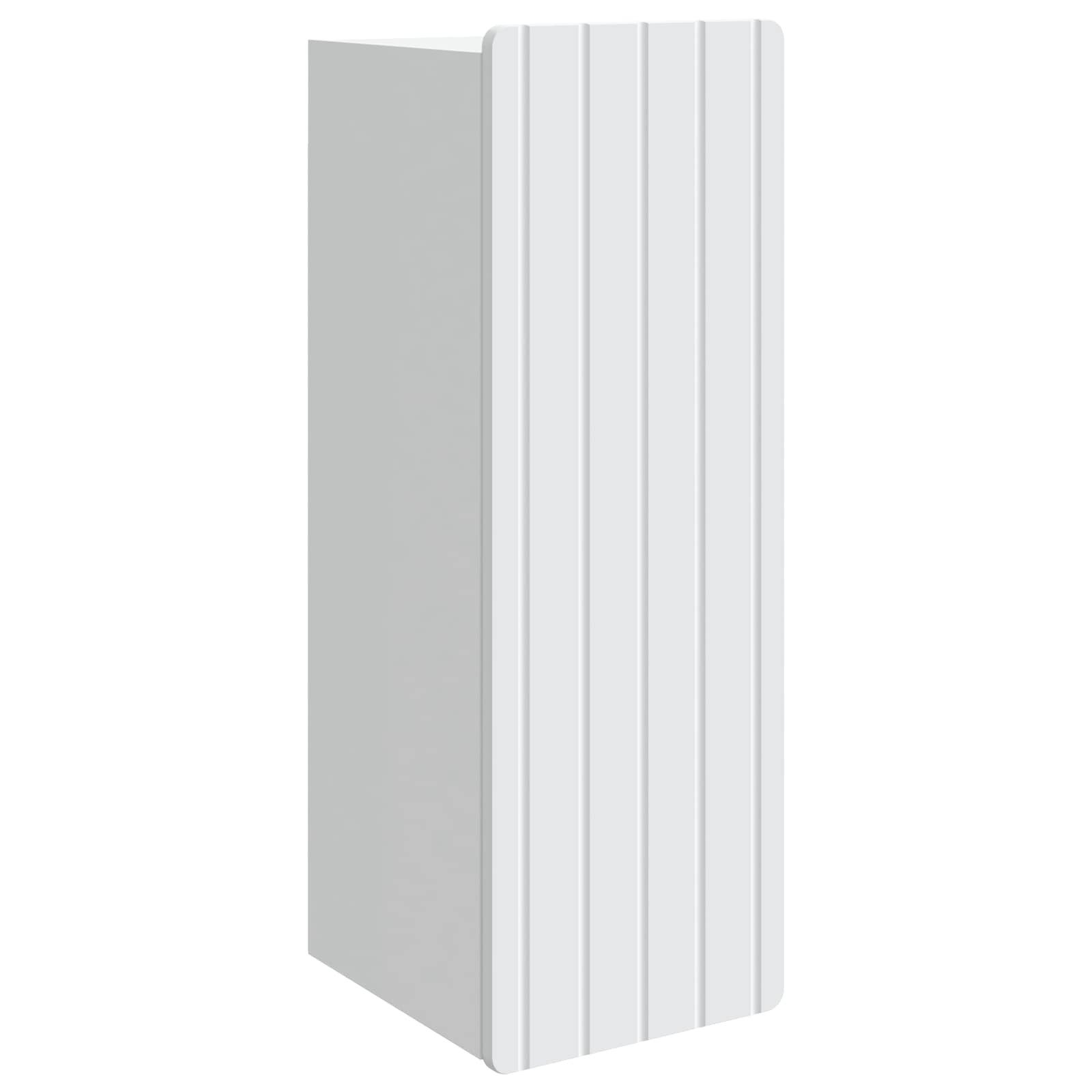 Hängeschrank 33 x 34,5 x 94 cm Hängeschrank schmal Wandschrank Weiß 33x34,5x94 cm H