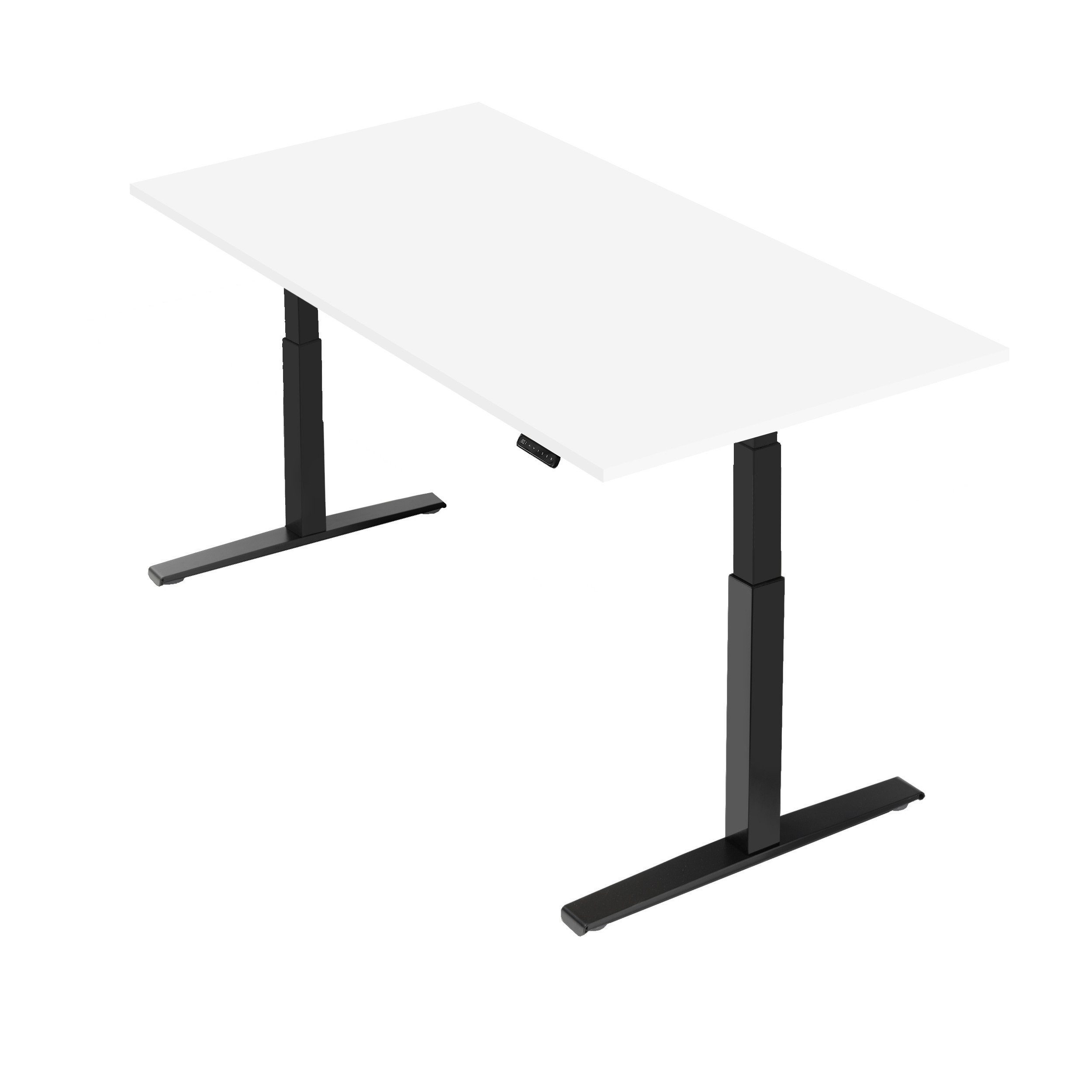 boho office® Schreibtisch Basic Line, Schwarz günstig online kaufen