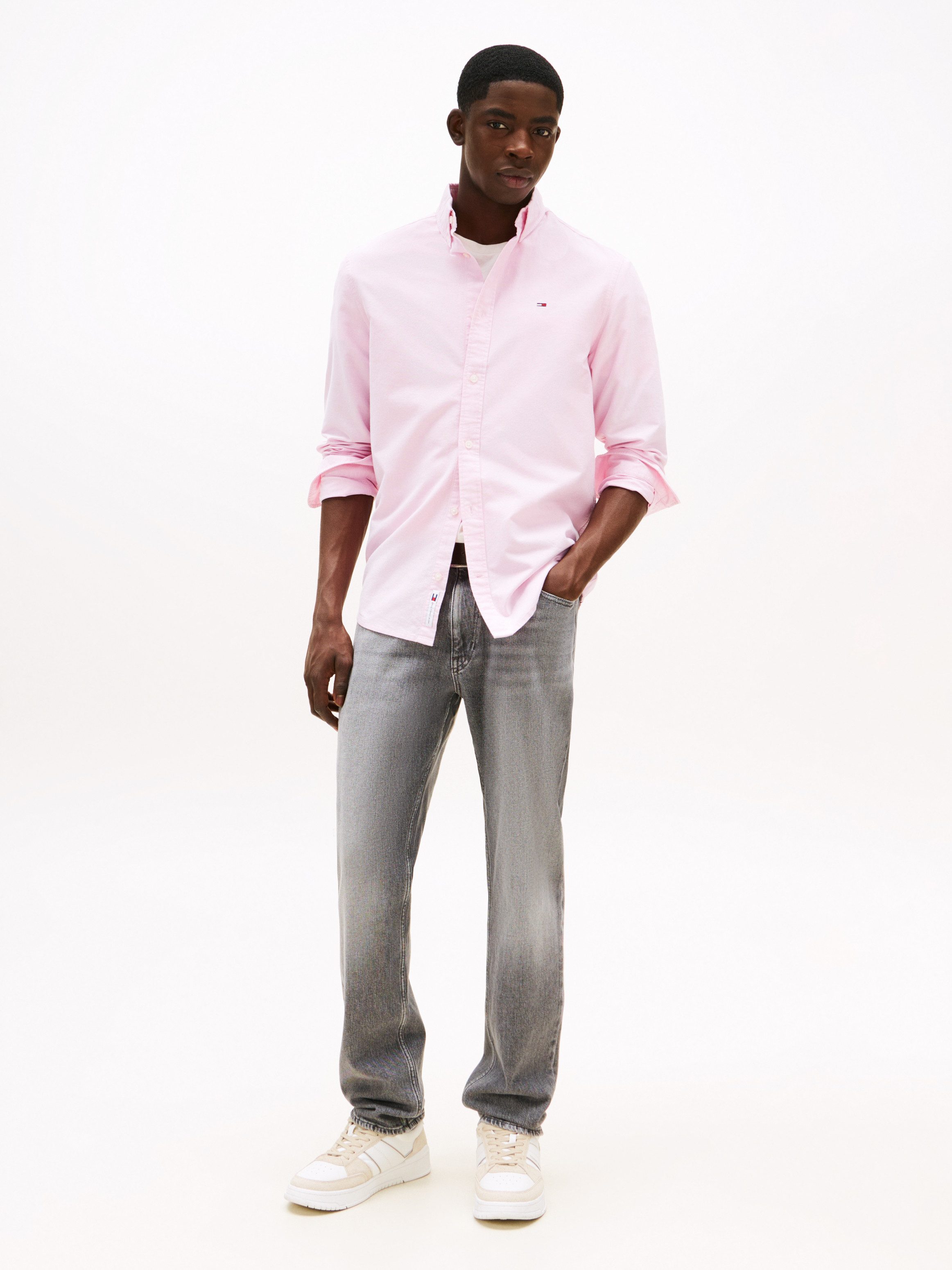 Tommy Jeans Slim-fit-Jeans Ryan Regular Slim Straight Slim‑Straight‑Jeans aus hochwertigem Denim regulärer Leibhöhe