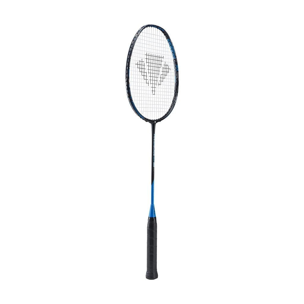 CARLTON Badmintonschläger Powerblade EX 400 (88g/grifflastig/mittel) schwarz/blau - besaitet