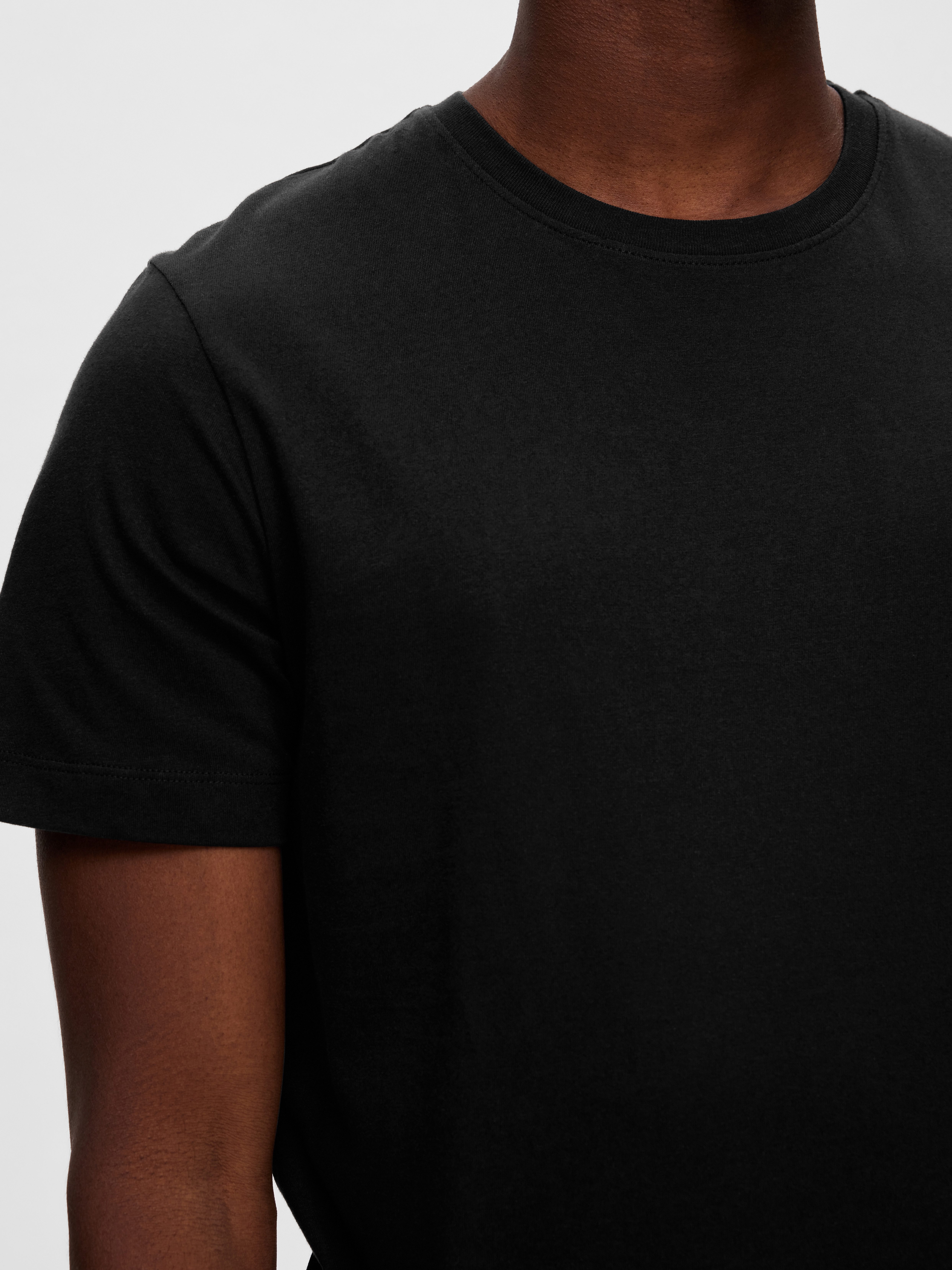 Selected Rundhalsshirt SLHCORMAC SS O-NECK TEE 5 PACK NOOS (Packung, 5-tlg)