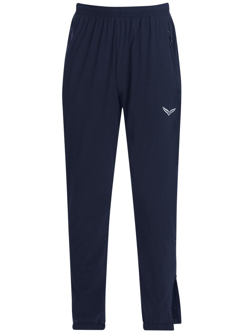 Jerseyhose TRIGEMA Freizeithose mit Bein-Reißverschluss