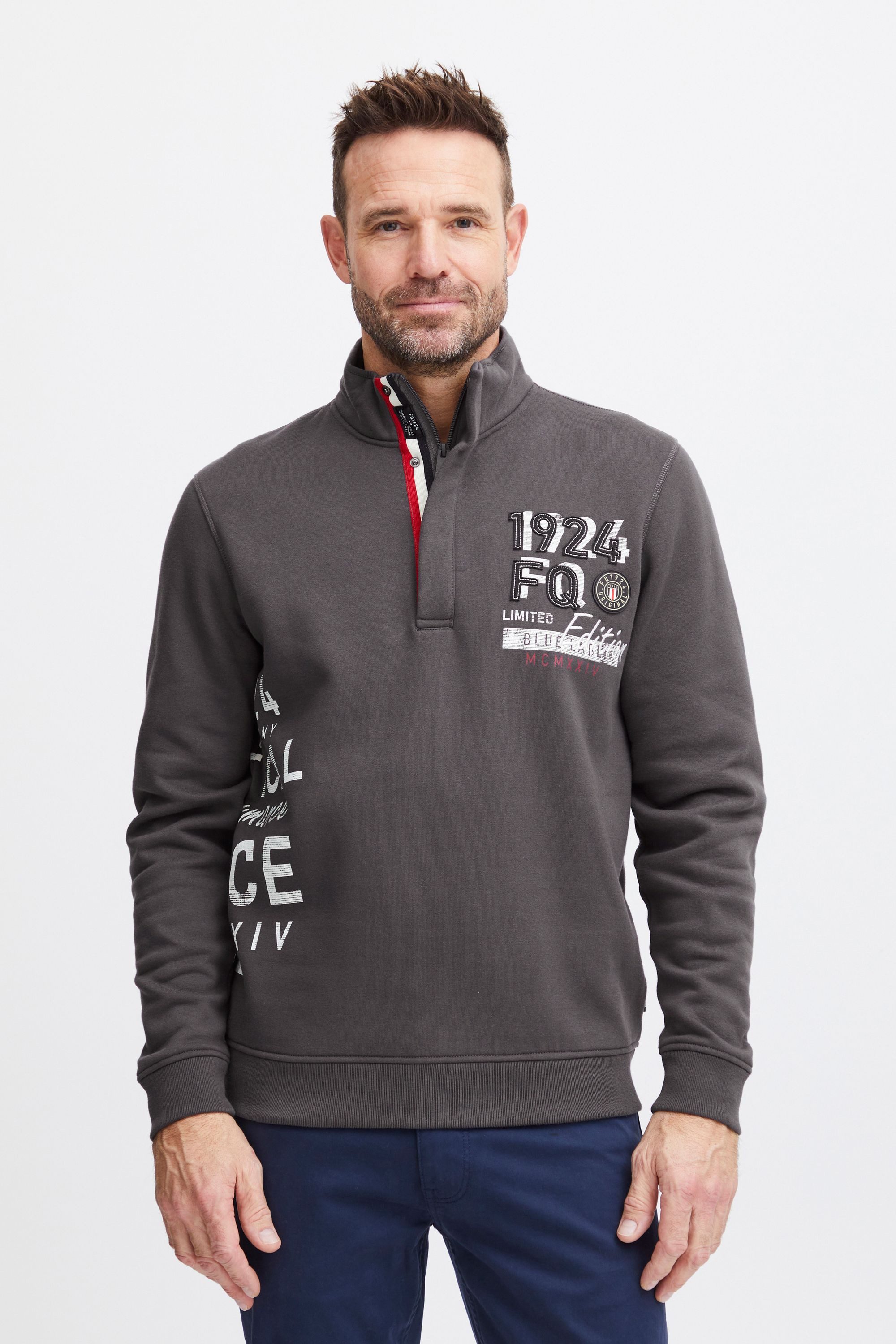 FQ1924 Troyer FQWilliam halfzip sweat 21900589 Modischer Pullover günstig online kaufen