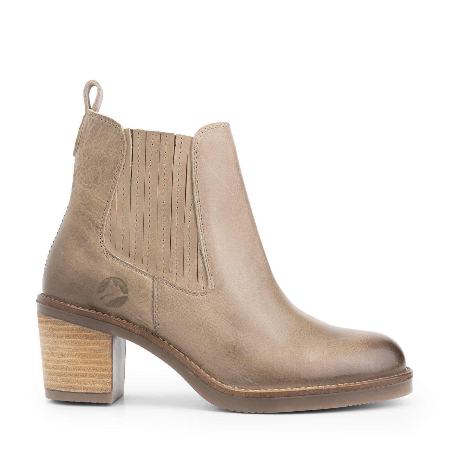 (Pull-on) Travelin' Taupe Chelseaboots Lady Carantec