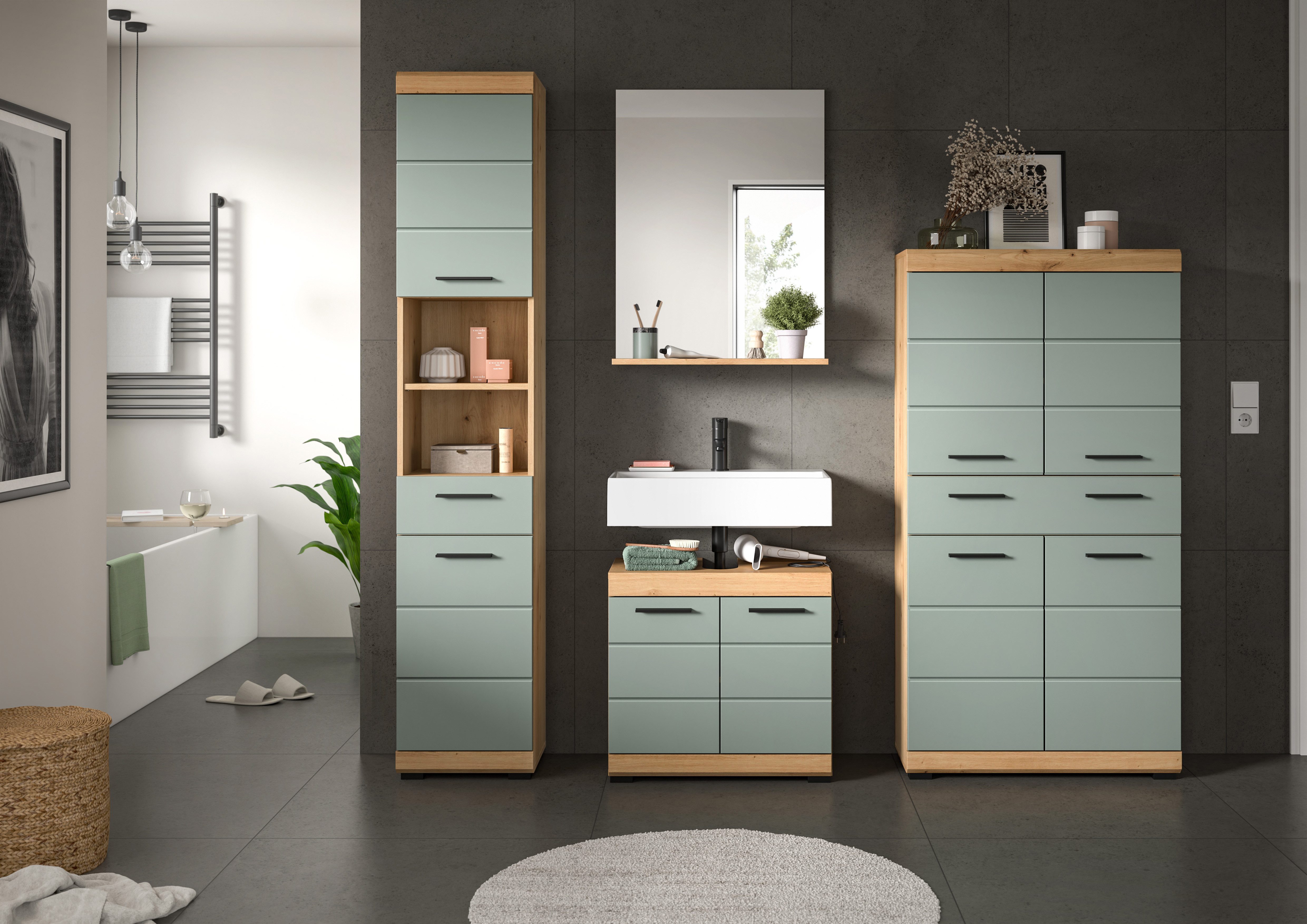 INOSIGN Badmöbel-Set Siena, 4 teilig, bestehend aus:, (Set, 4-St., TOPSELLE günstig online kaufen