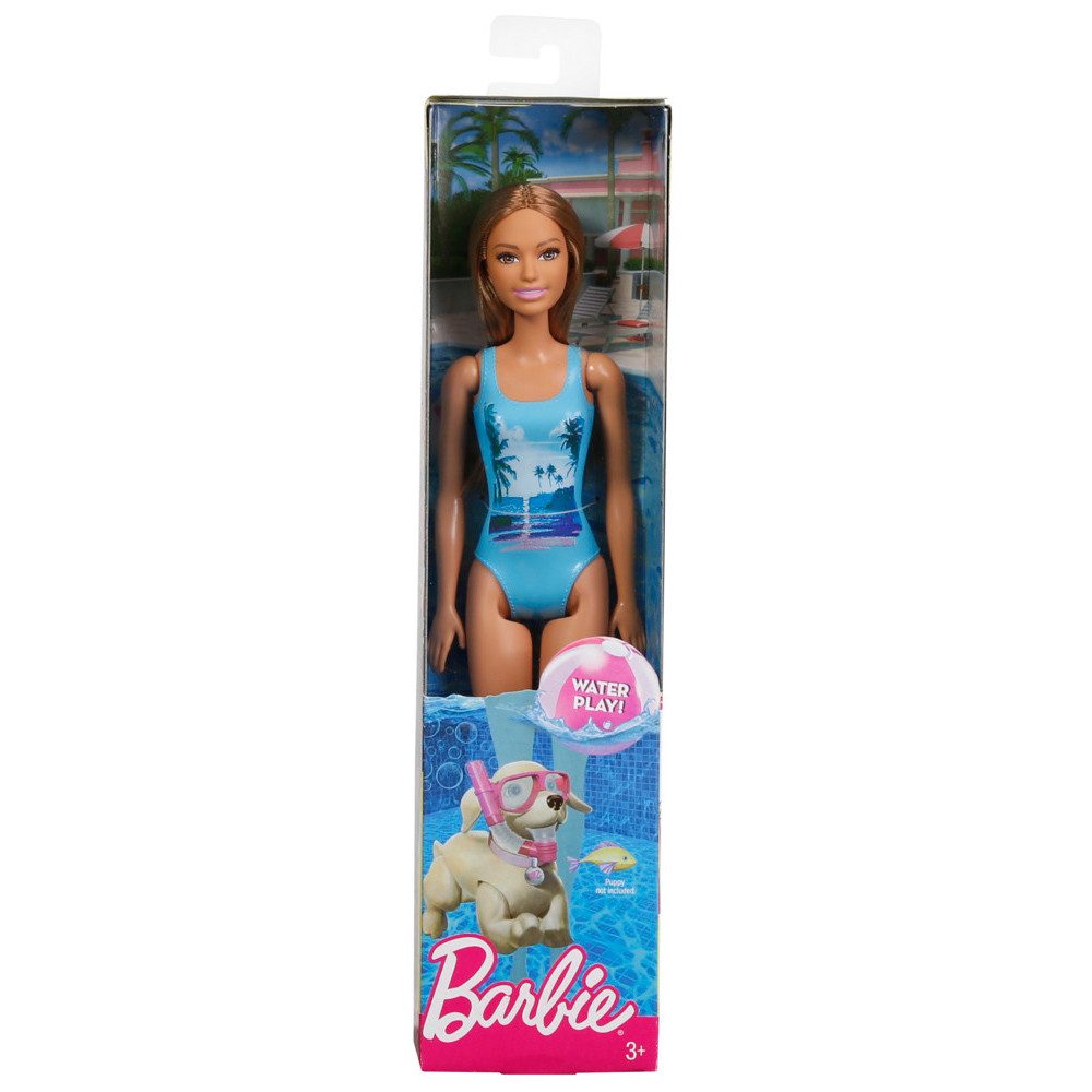 Mattel® Anziehpuppe Barbie Beachpuppe Sortiment rollierend