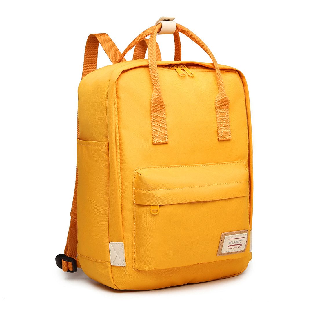 Miss Lulu Tagesrucksack großer Laptop-Rucksack aus Polyester