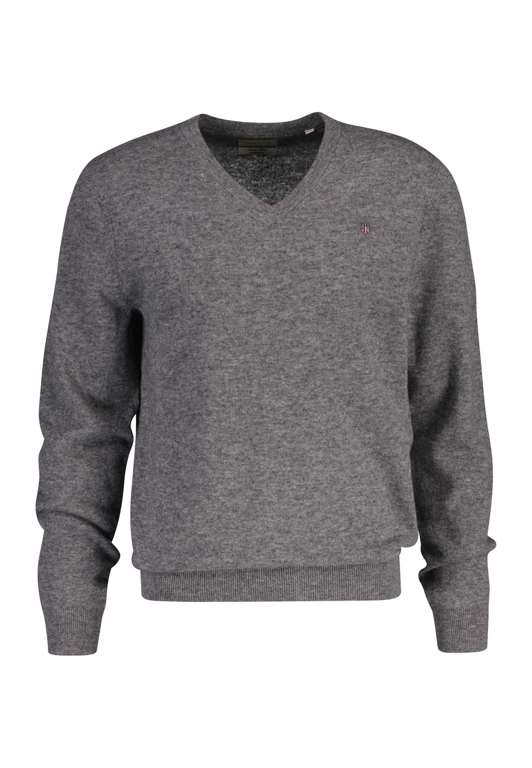 Gant Strickpullover Pullover EXTRAFINE Strickpullover V-Neck (1-tlg)