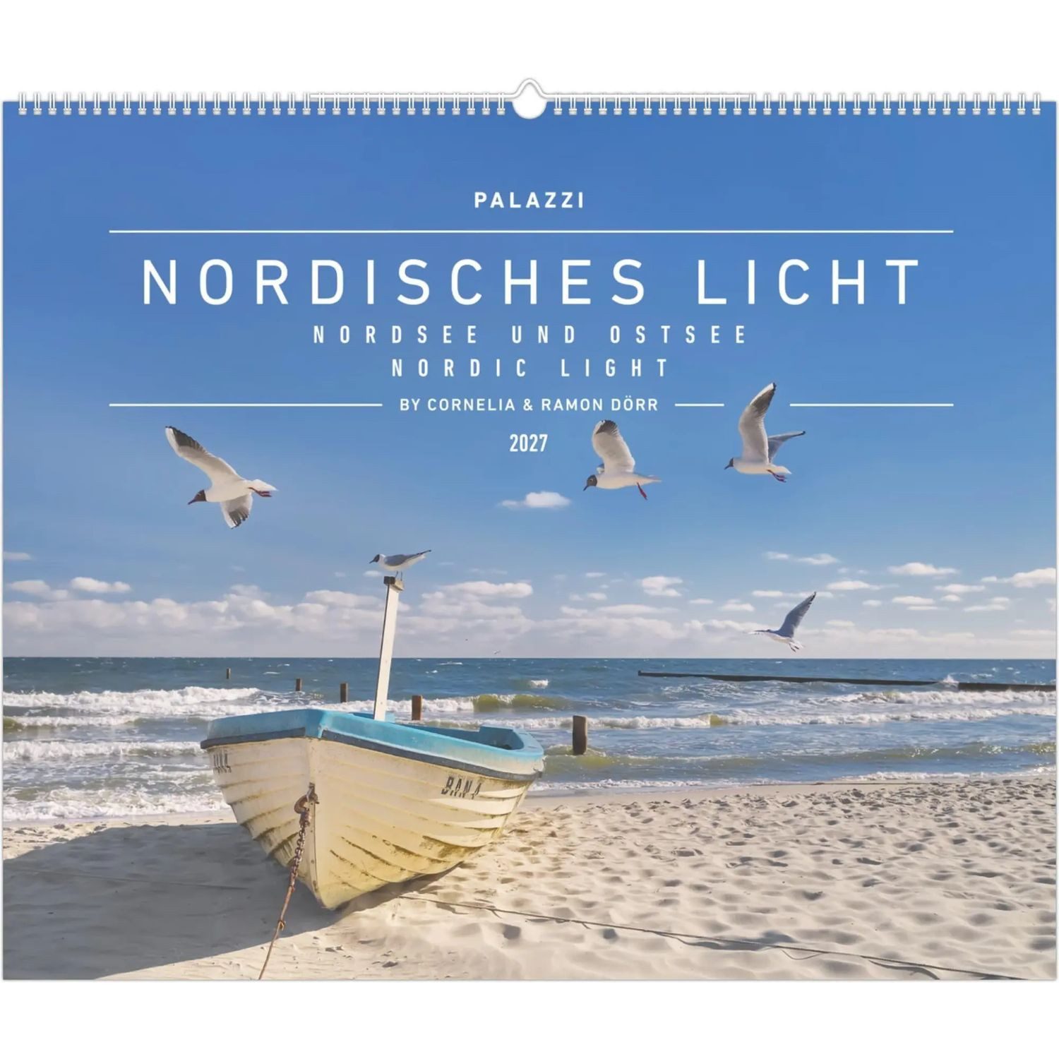 PALAZZI Wandkalender Nordisches Licht 2027