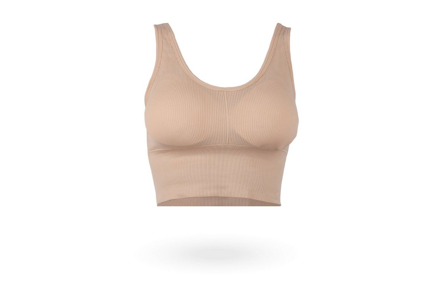 hemmy Fashion Push-up-BH Komfort BH - mit breiten Unterbrustband Damen Basic Wohlfühl BH "mit Push-Up" Sport Bralette - ohne Bügel