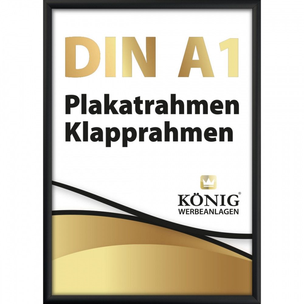 Dreifke Rahmen Dreifke® Plakatrahmen DIN A1, 25mm Aluminium Profil, schwarz günstig online kaufen