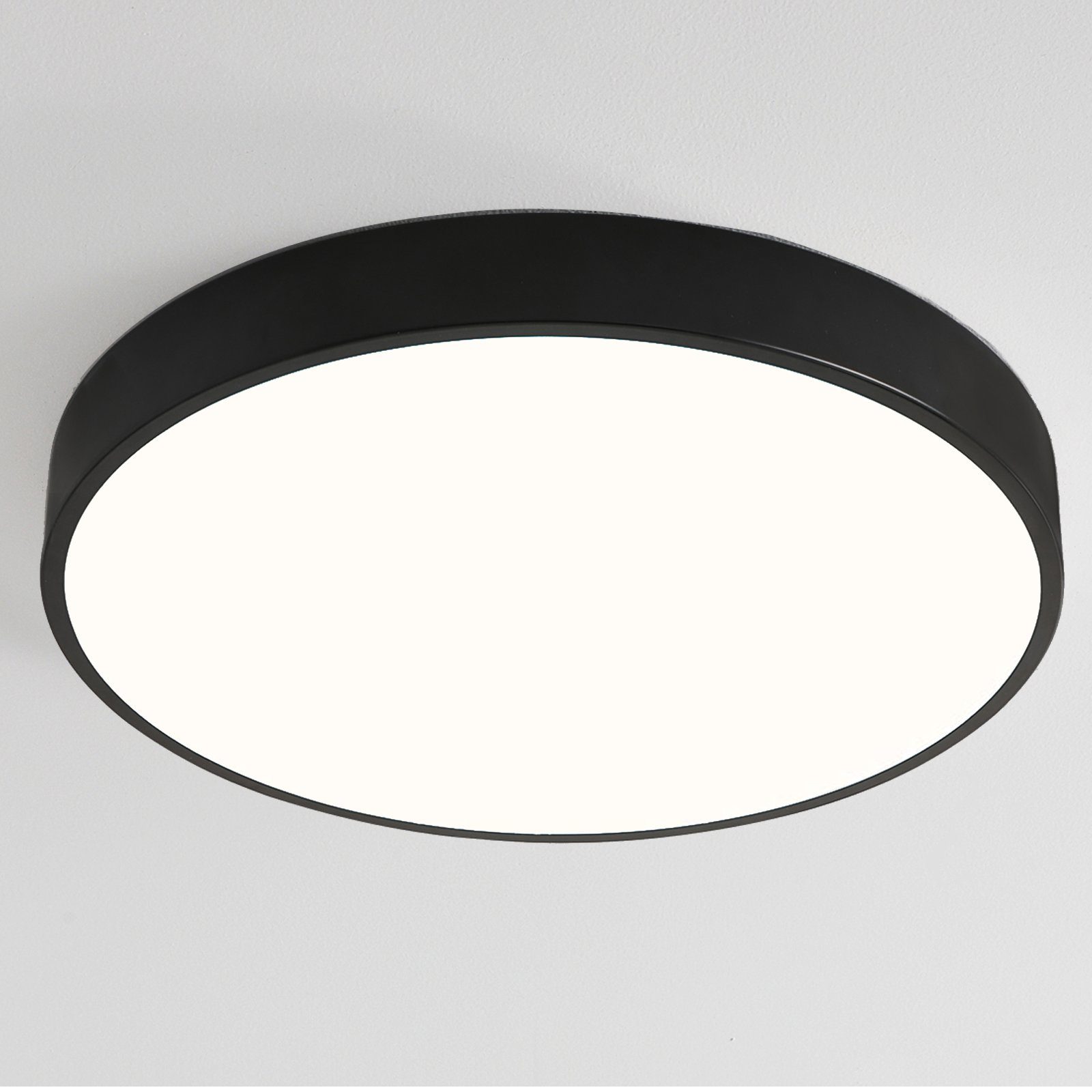 Natsen Deckenleuchte LED Deckenlampe Flach Rund günstig online kaufen