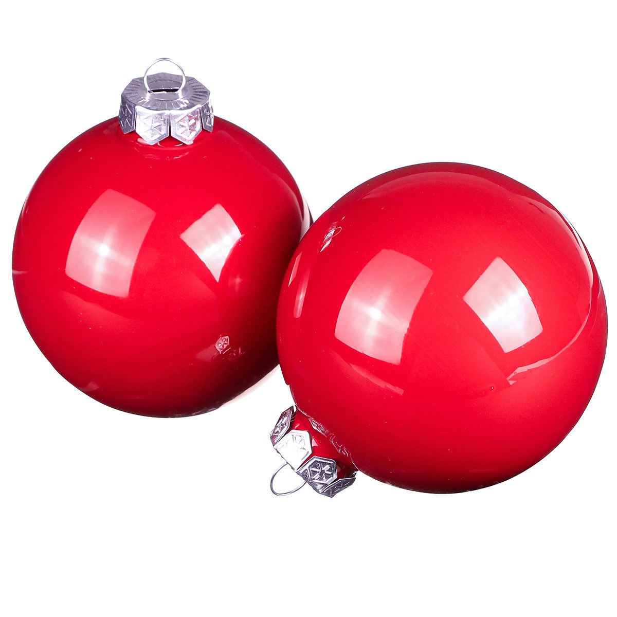 Viana Weihnachtsbaumkugel Christbaumschmuck Set Hellblau 16er Mix aus Glitzer