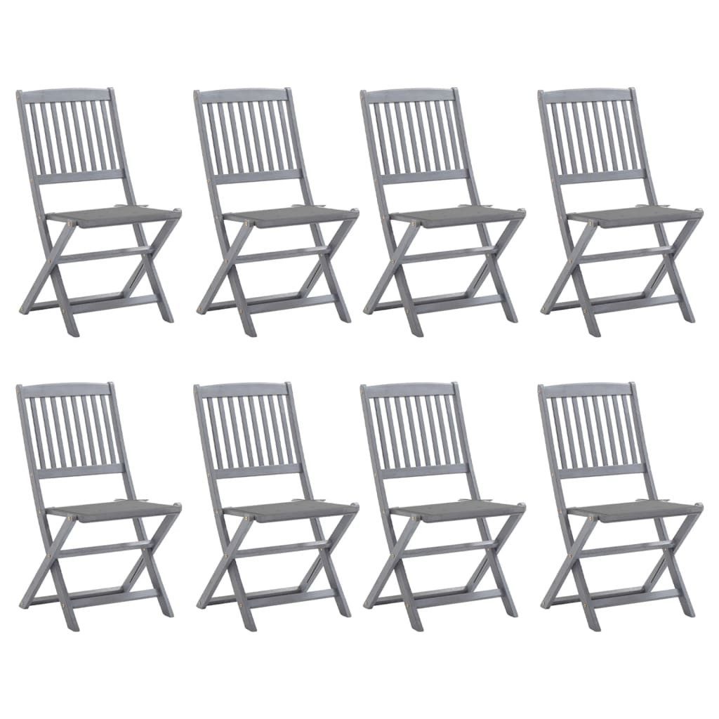 vidaXL Gartenstuhl Klappbare Gartenstühle 8 Stk. günstig online kaufen