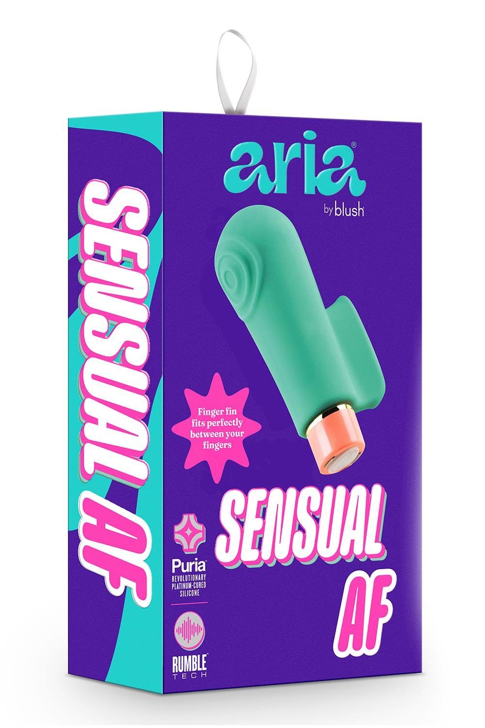 Teal Mini-Vibrator Sensual Blush Af Aria