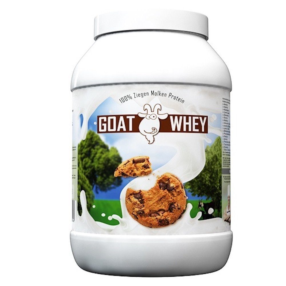 LSP GOAT Whey (1.800g) Protein Ziegenprotein Vegetarisch CookiesCream Pulver, 1 er Einzelpackung à 1,00 St., Hormonfrei, von grasgefütterten Ziegen, nicht homogenisiert