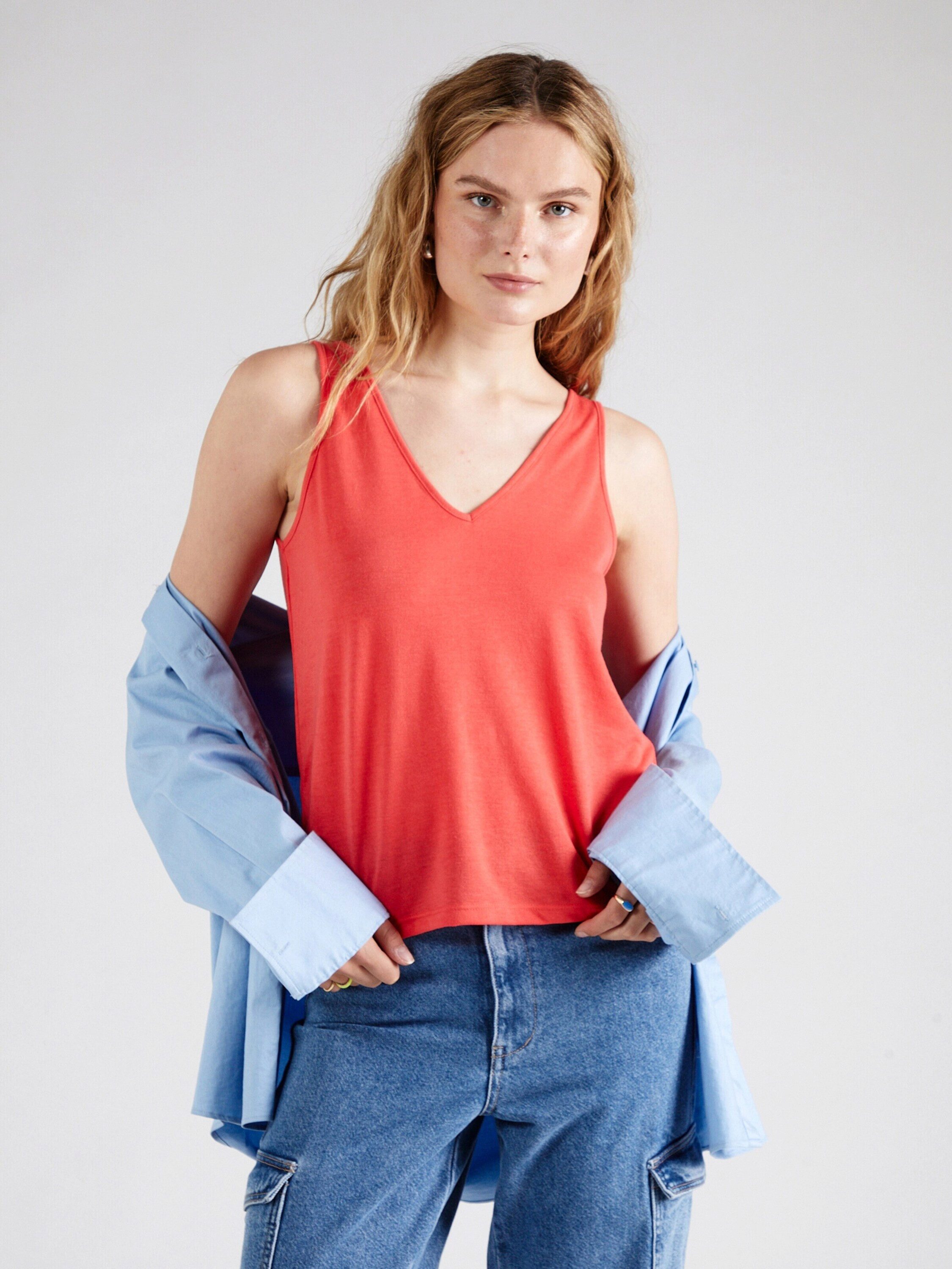 Vero Moda Shirttop VMJOY (1-tlg) Plain/ohne Details. Reduzierter Preis € 12,90. Unverbindliche Preisempfehlung € 16,90