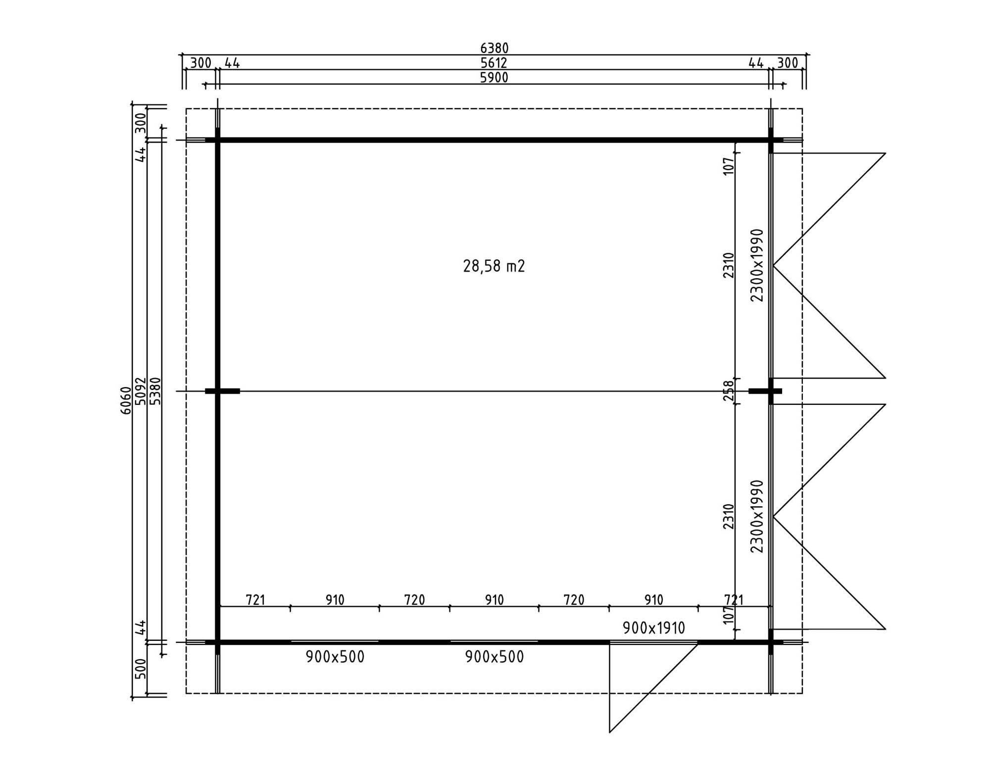 Fjordholz Garage Burg 44