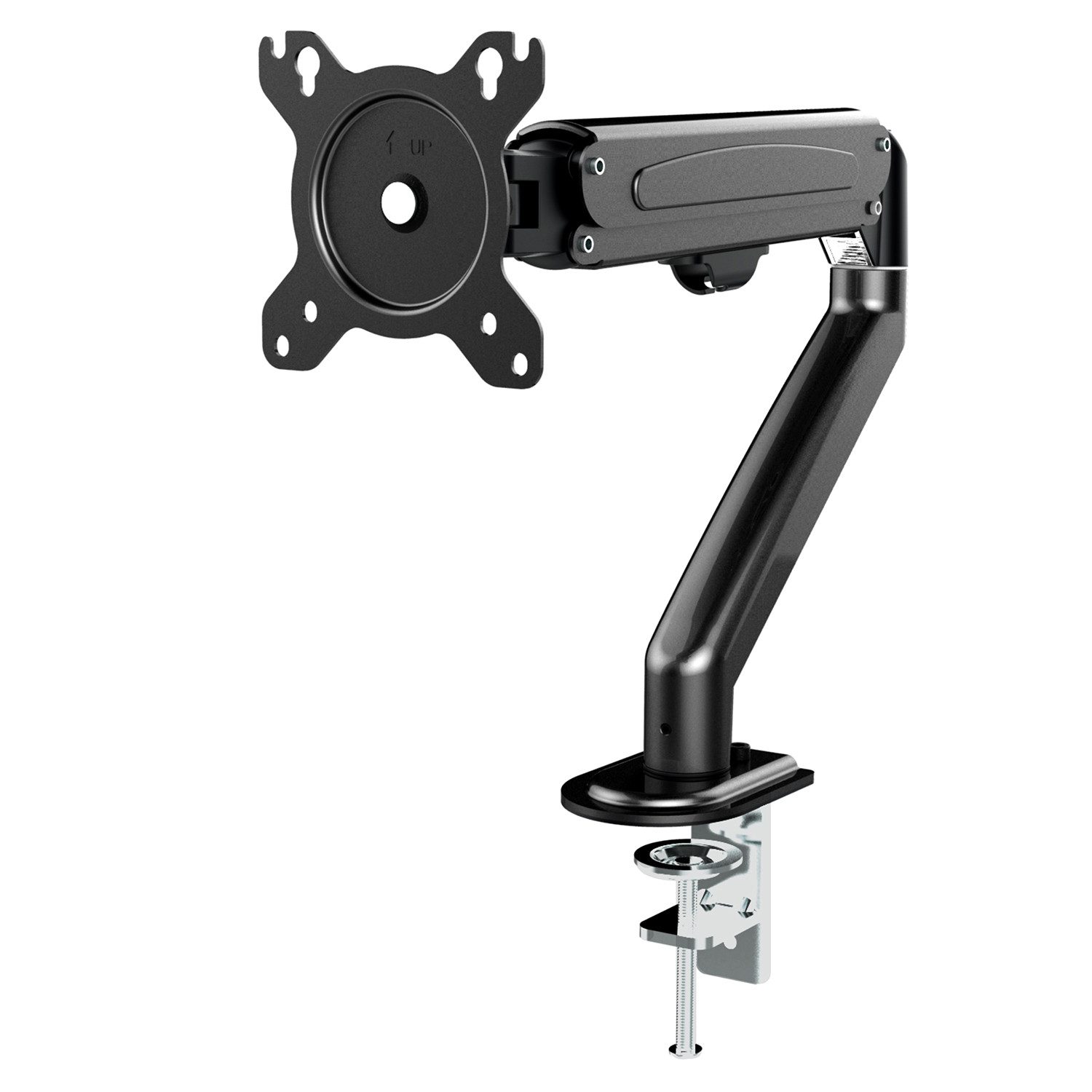 Maclean Monitor-Halterung MC-860N, (bis 27,00 Zoll, 1-tlg., Monitorhalterung 13-27'' 8kg einstellbar)