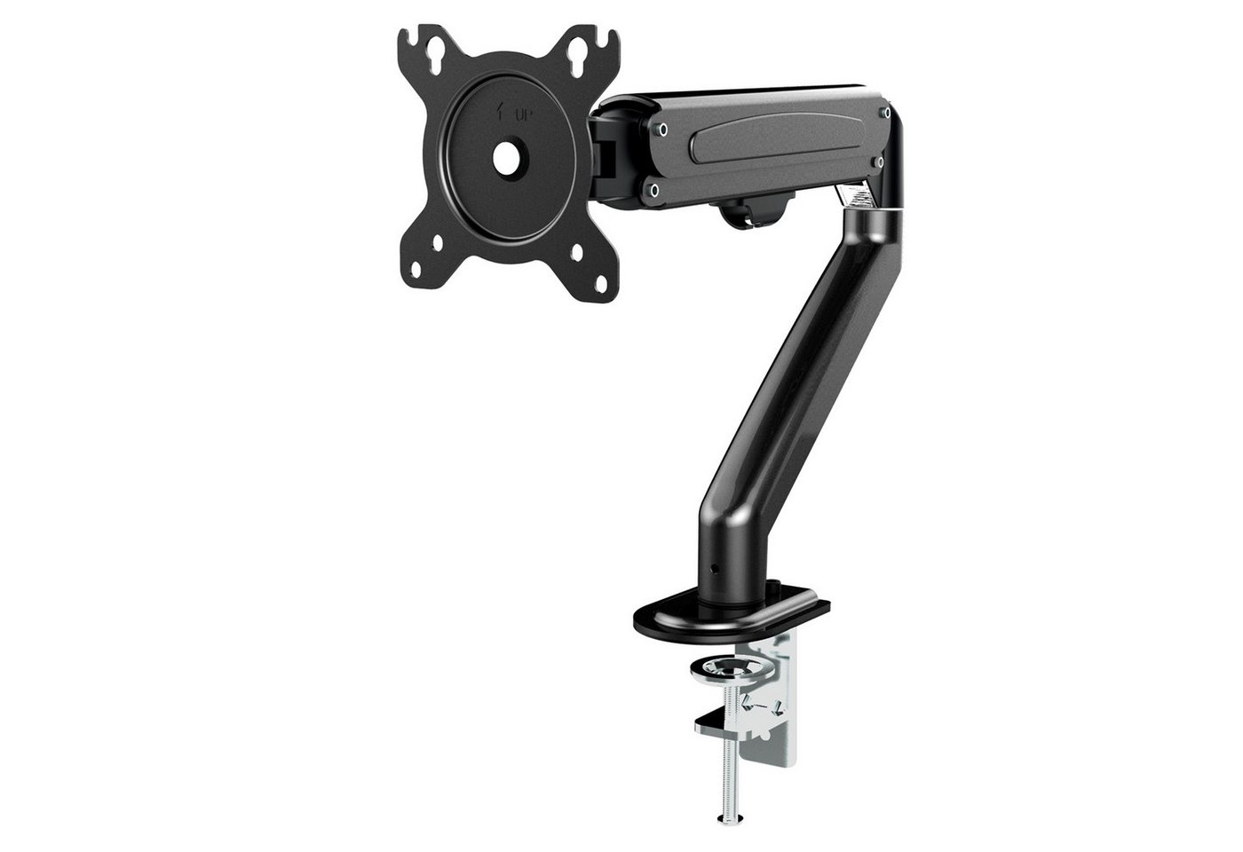 Maclean Monitor-Halterung MC-860N, (bis 27,00 Zoll, 1-tlg., Monitorhalterung 13-27'' 8kg einstellbar)