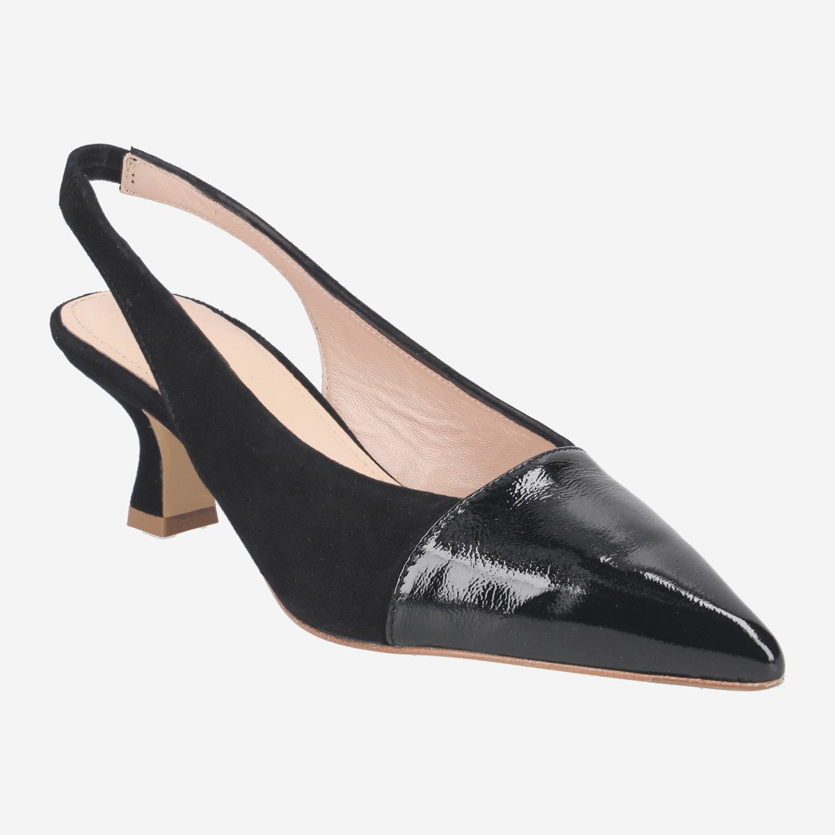 Maripé Maripé THORA V.5 NERO, Peeptoes & Slingpumps, Schwarz, Damen Peeptoe günstig online kaufen