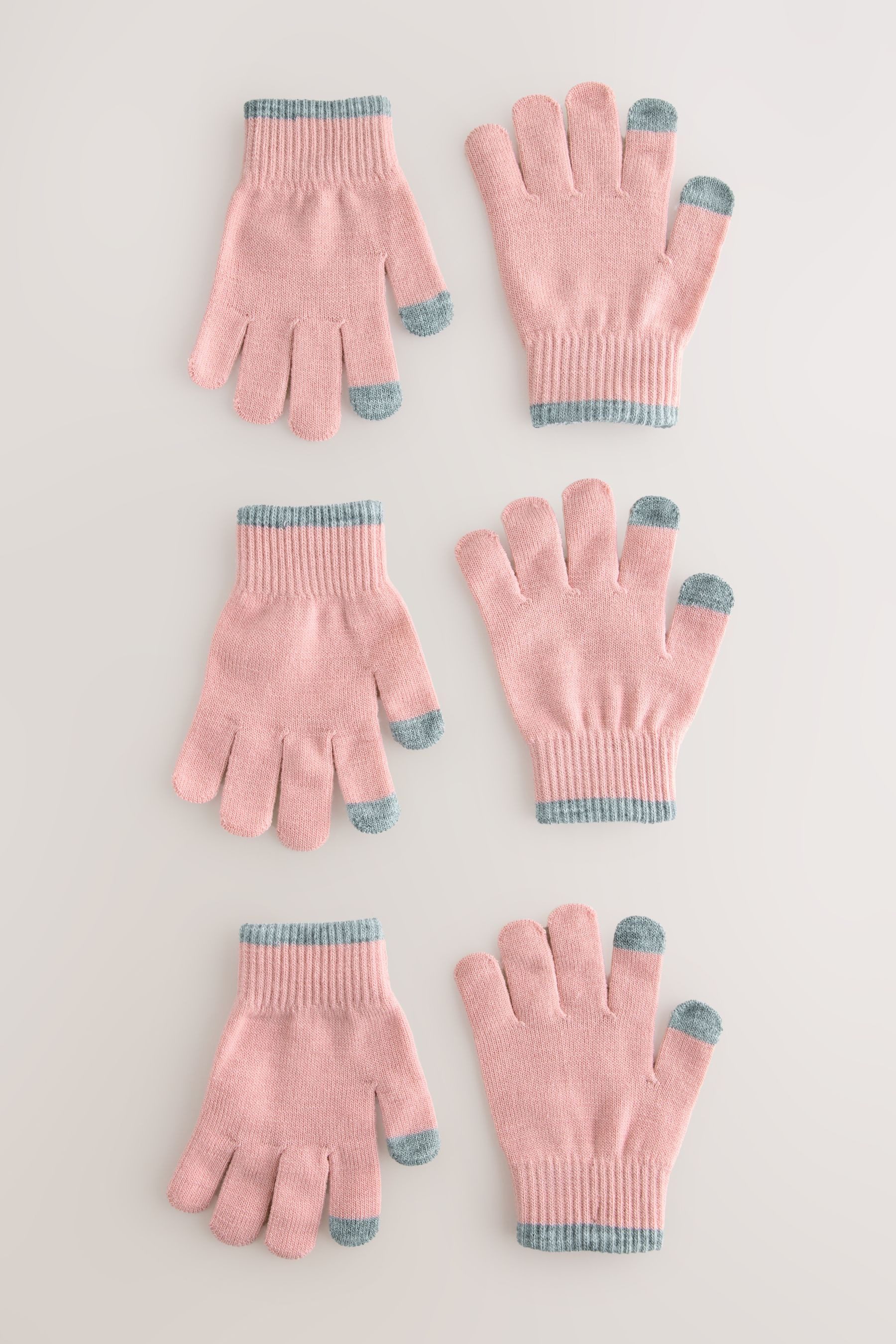 Next Strickhandschuhe Magische Handschuhe 3er-Pack (3-St)