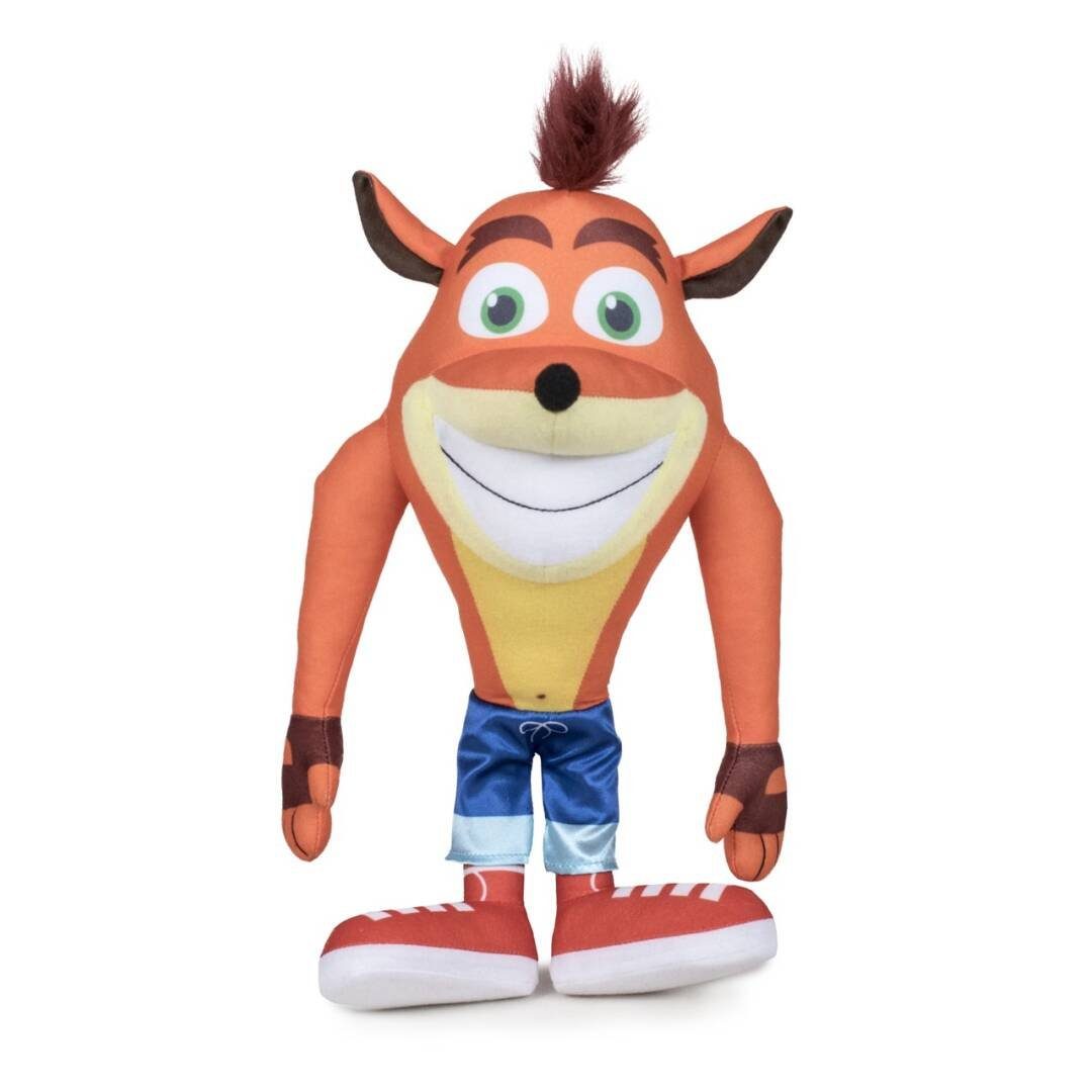 Tinisu Plüschfigur Crash Bandicoot Kuscheltier - 36 cm Plüschtier Stofftier