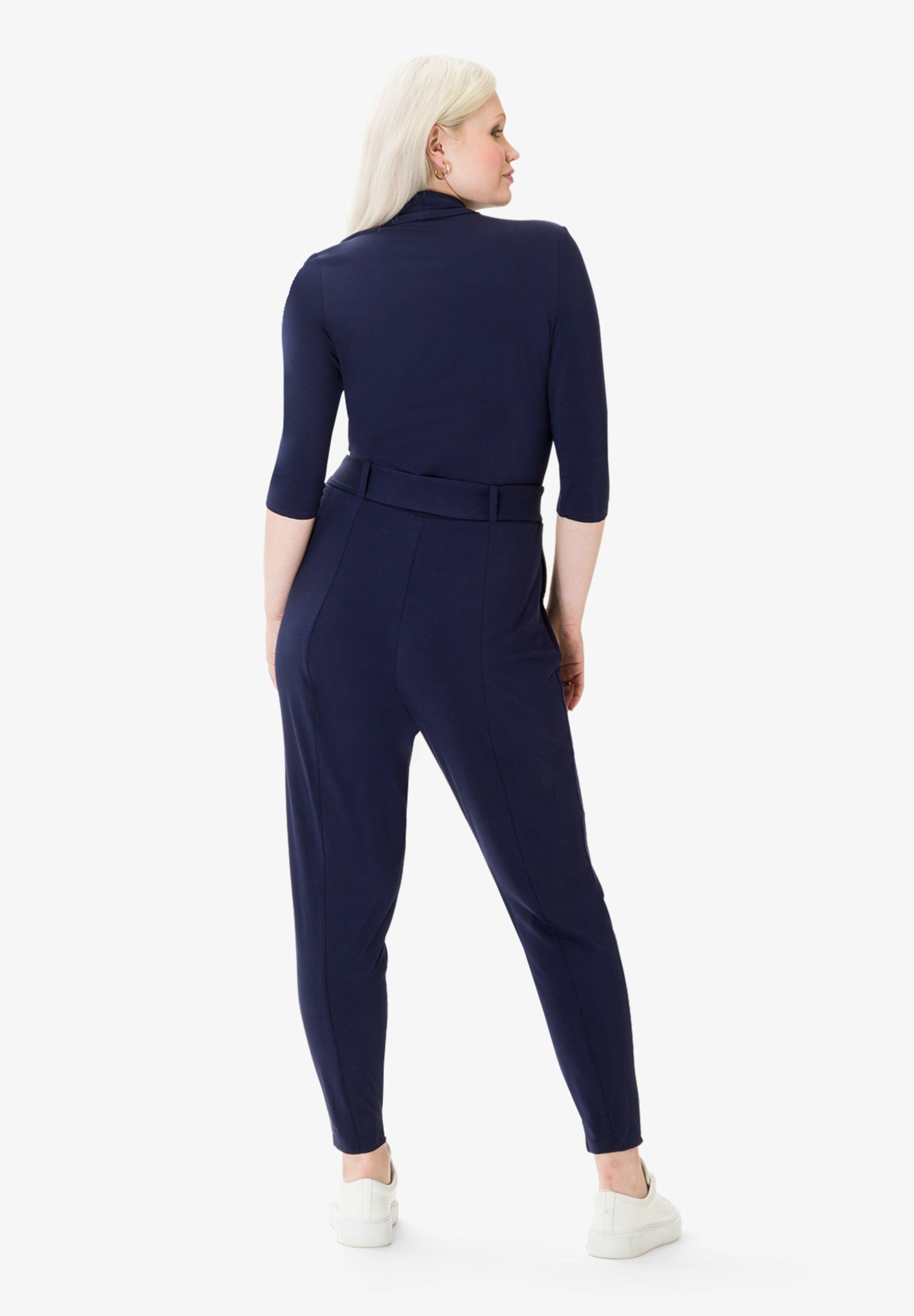 navy Viskose dark Les Lunes Jumpsuit Bambus Paul