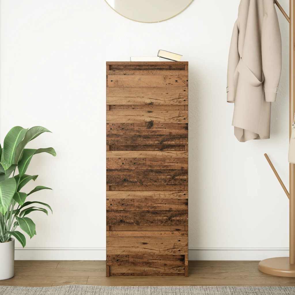 vidaXL Sideboard Sideboard mit Schubladen Altholz-Optik 37,5x35x99 cm (1 St günstig online kaufen