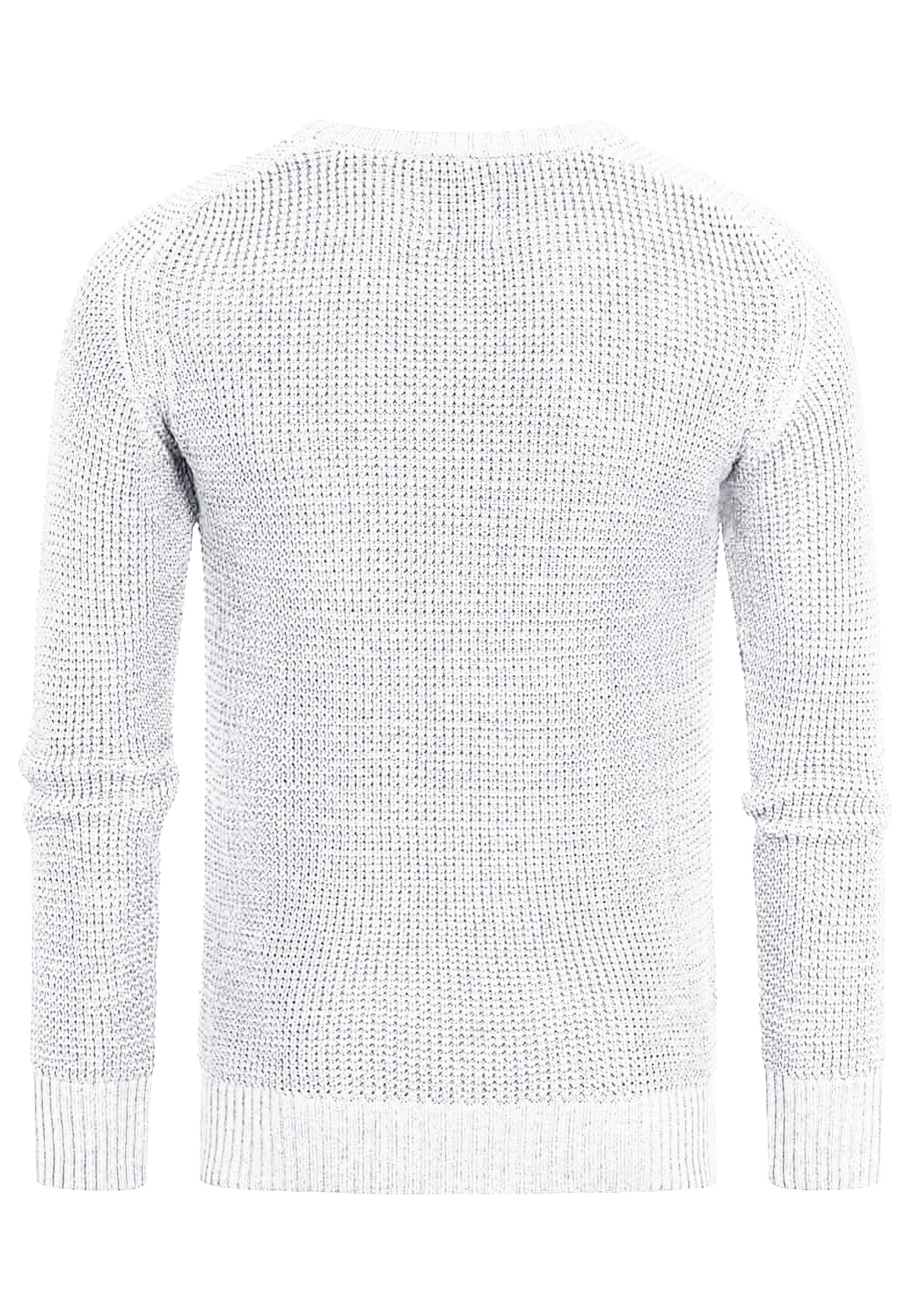 R-NEAL Rundhalspullover Business Strickpullover Herren Rundhals günstig online kaufen