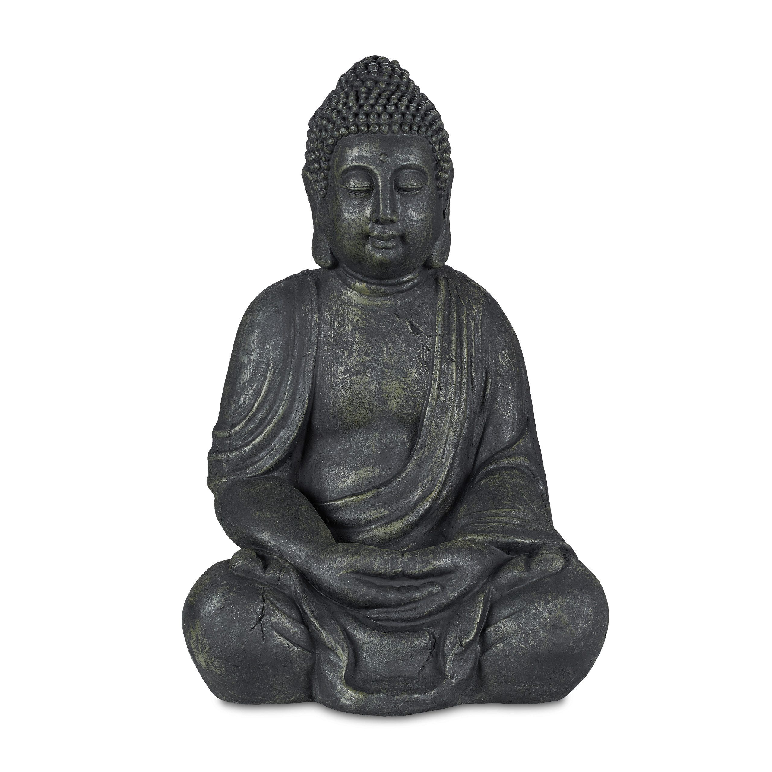 relaxdays Buddhafigur Buddha Figur 70 cm günstig online kaufen